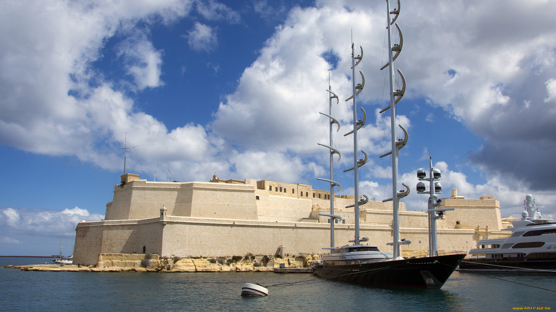 maltese, falcon, корабли, Яхты, суперяхта