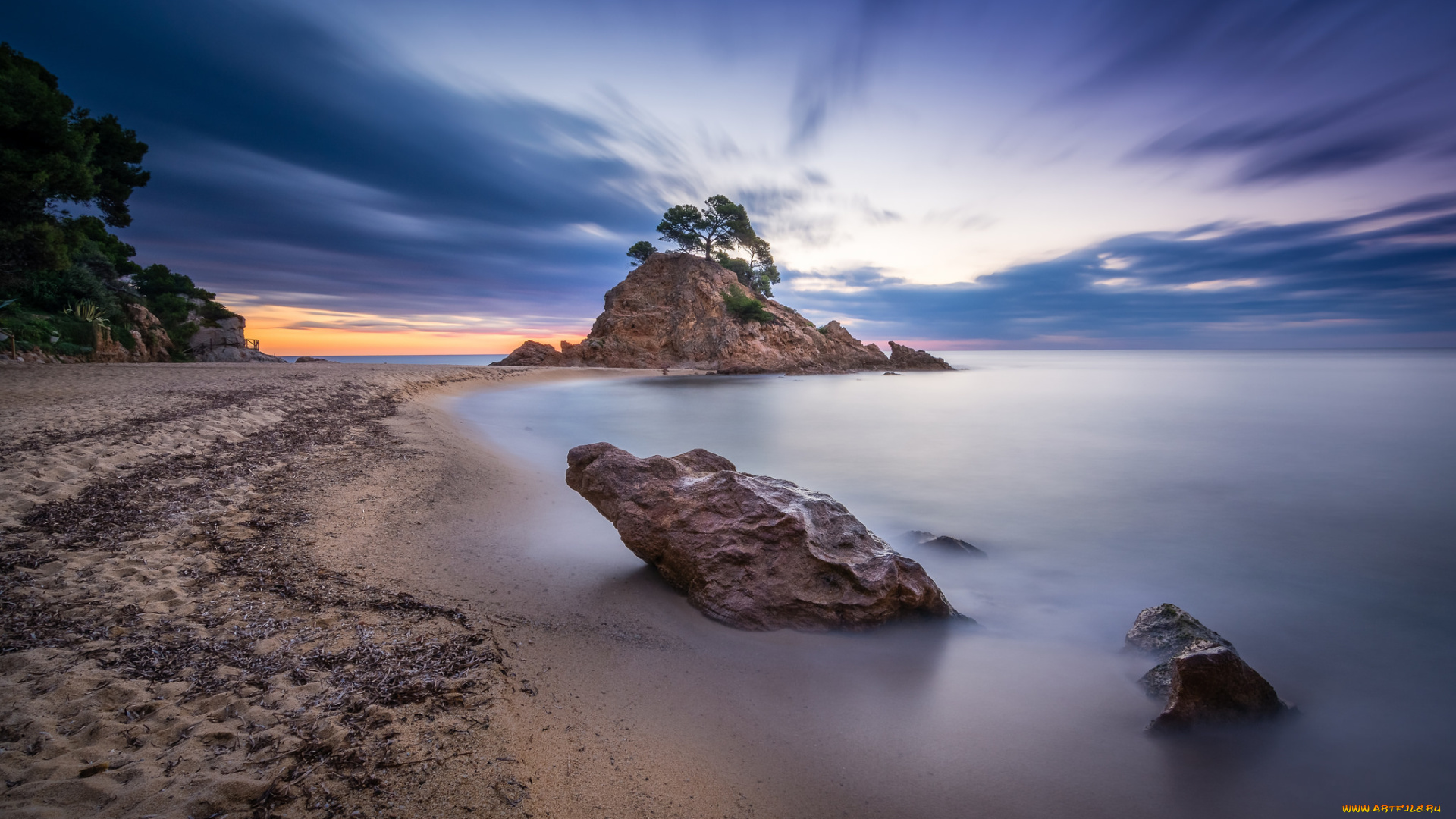 природа, побережье, берег, море