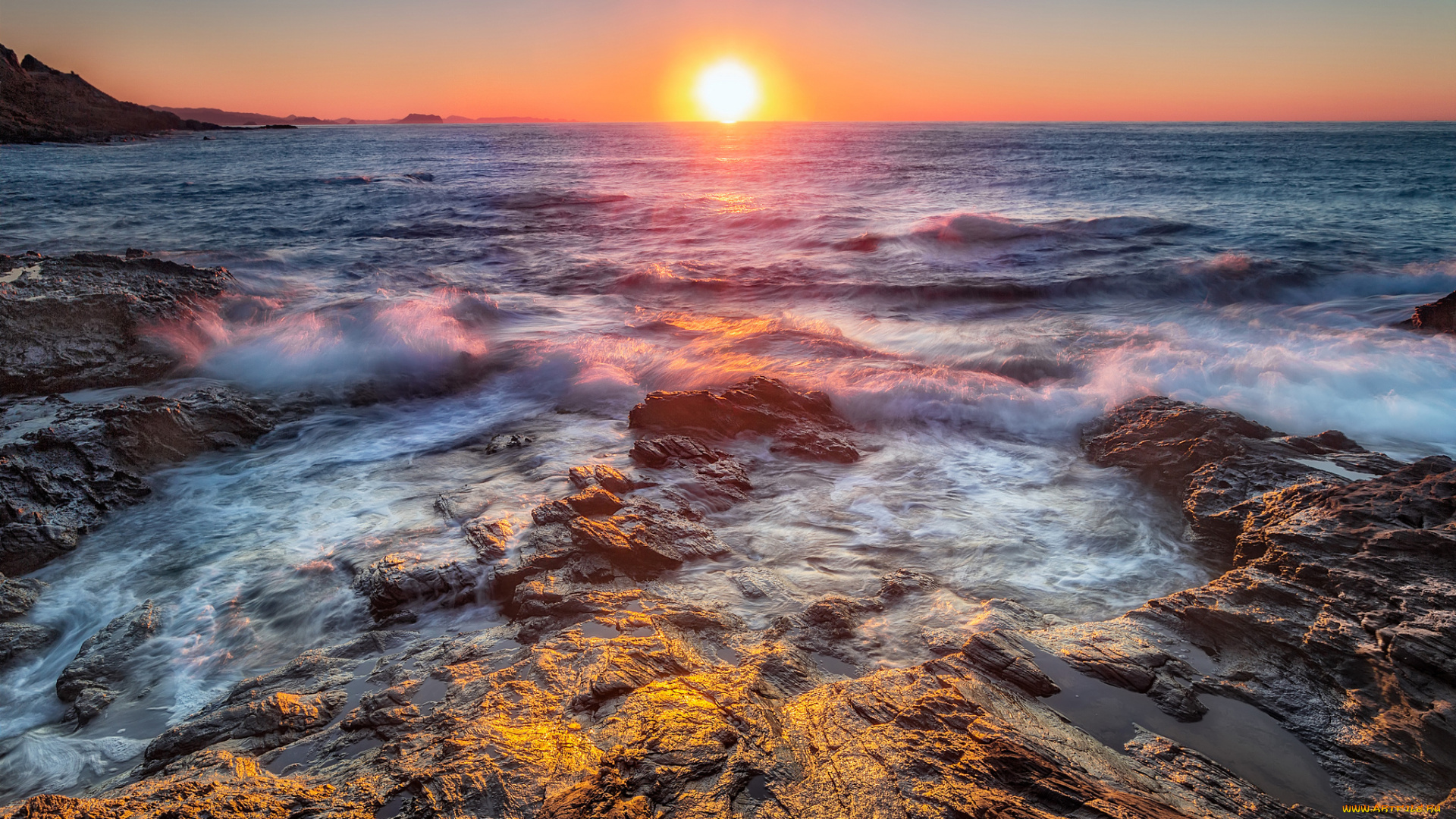 природа, восходы, закаты, рассвет