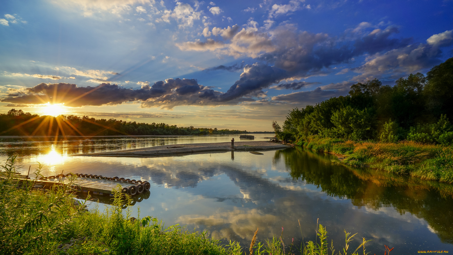 природа, восходы, закаты, рассвет