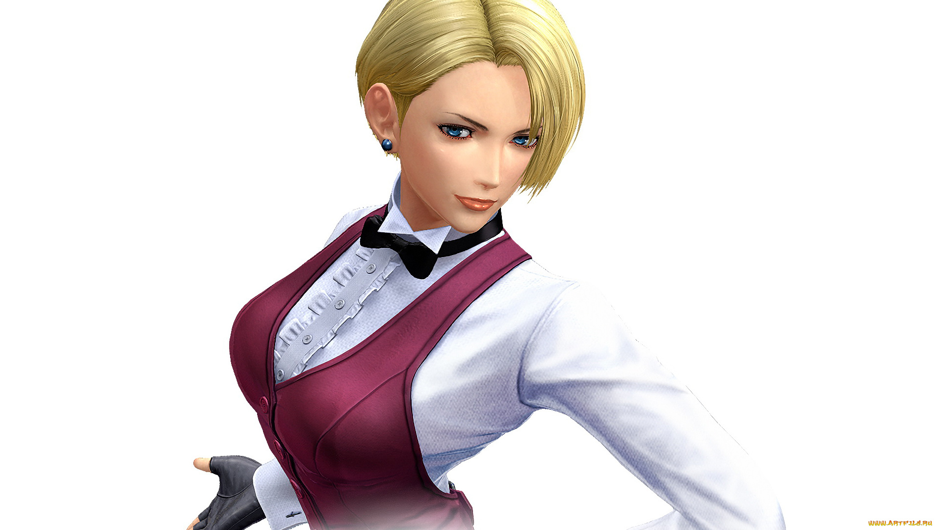 рисованное, люди, девушка, жилет, взгляд, фон