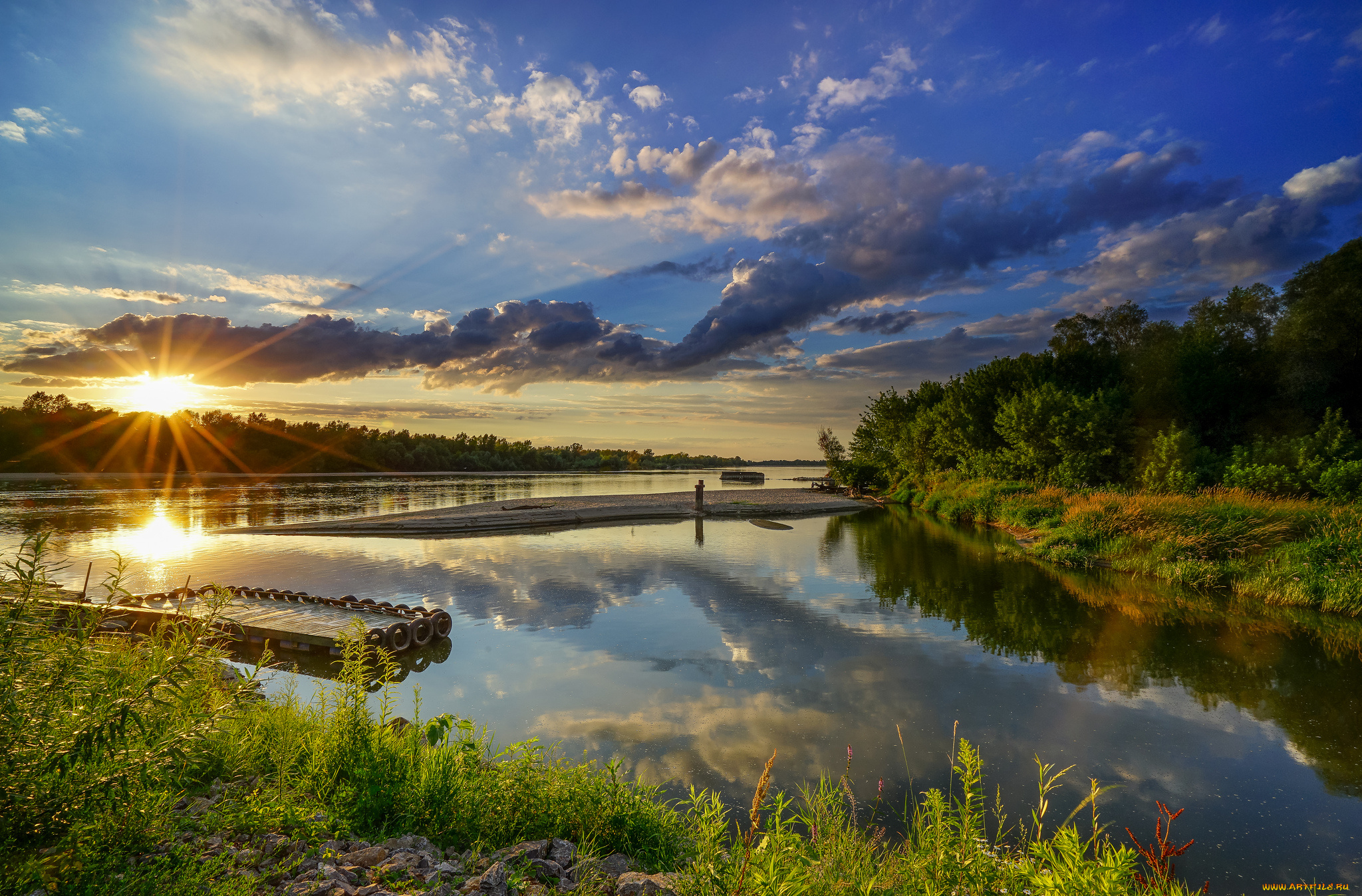 природа, восходы, закаты, рассвет