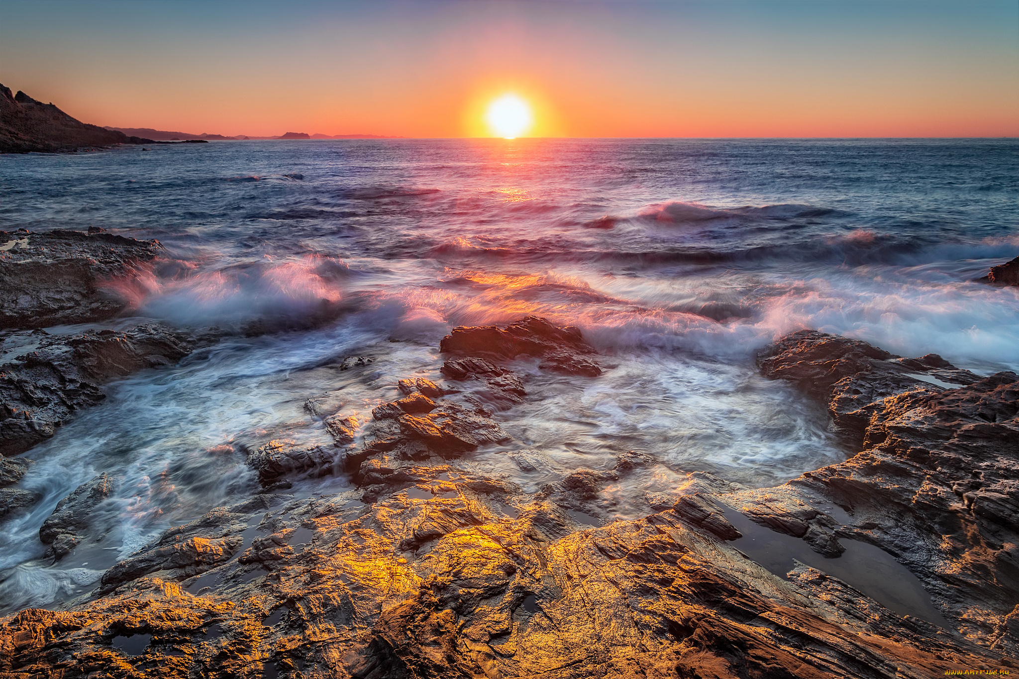 природа, восходы, закаты, рассвет