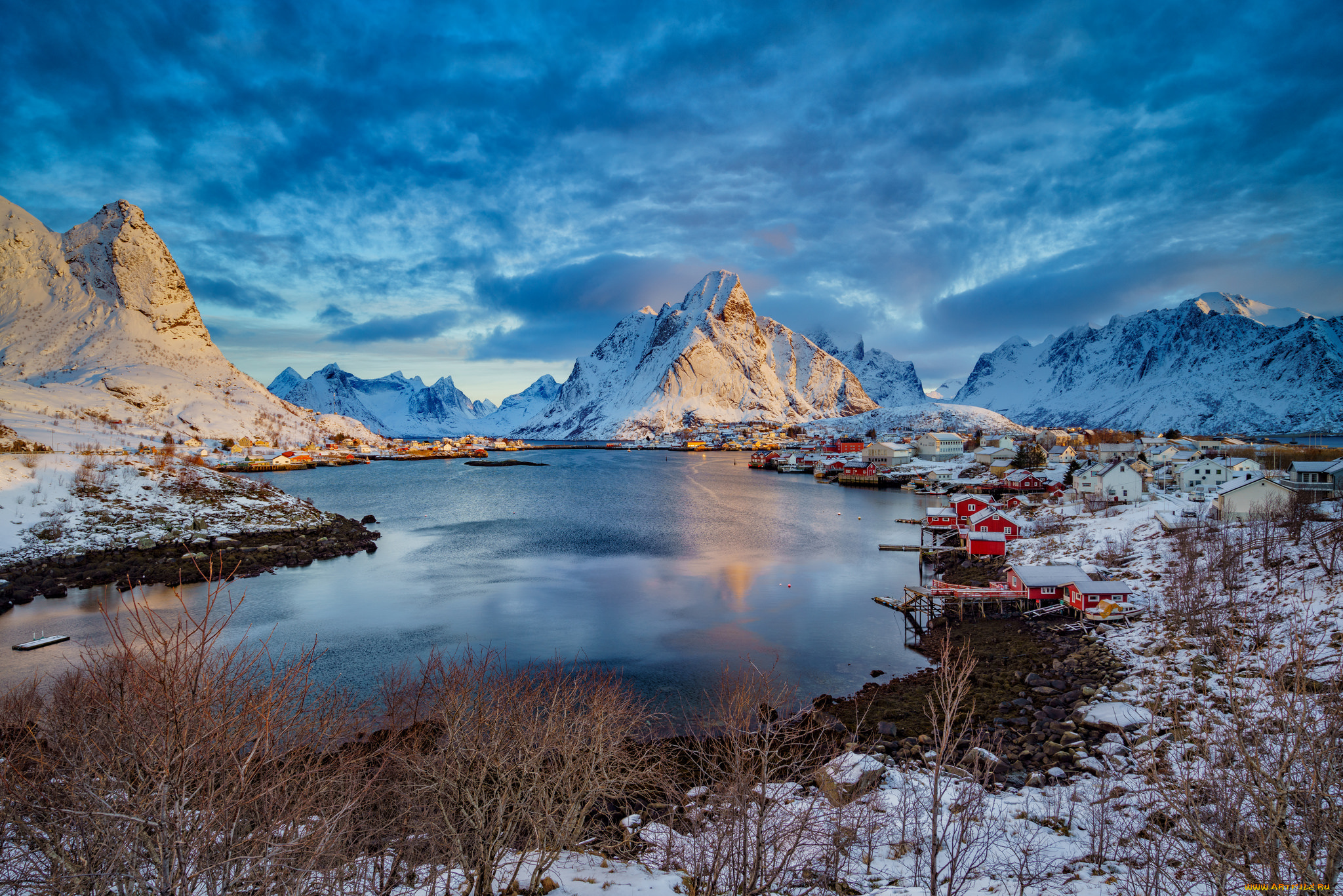 города, -, пейзажи, севера