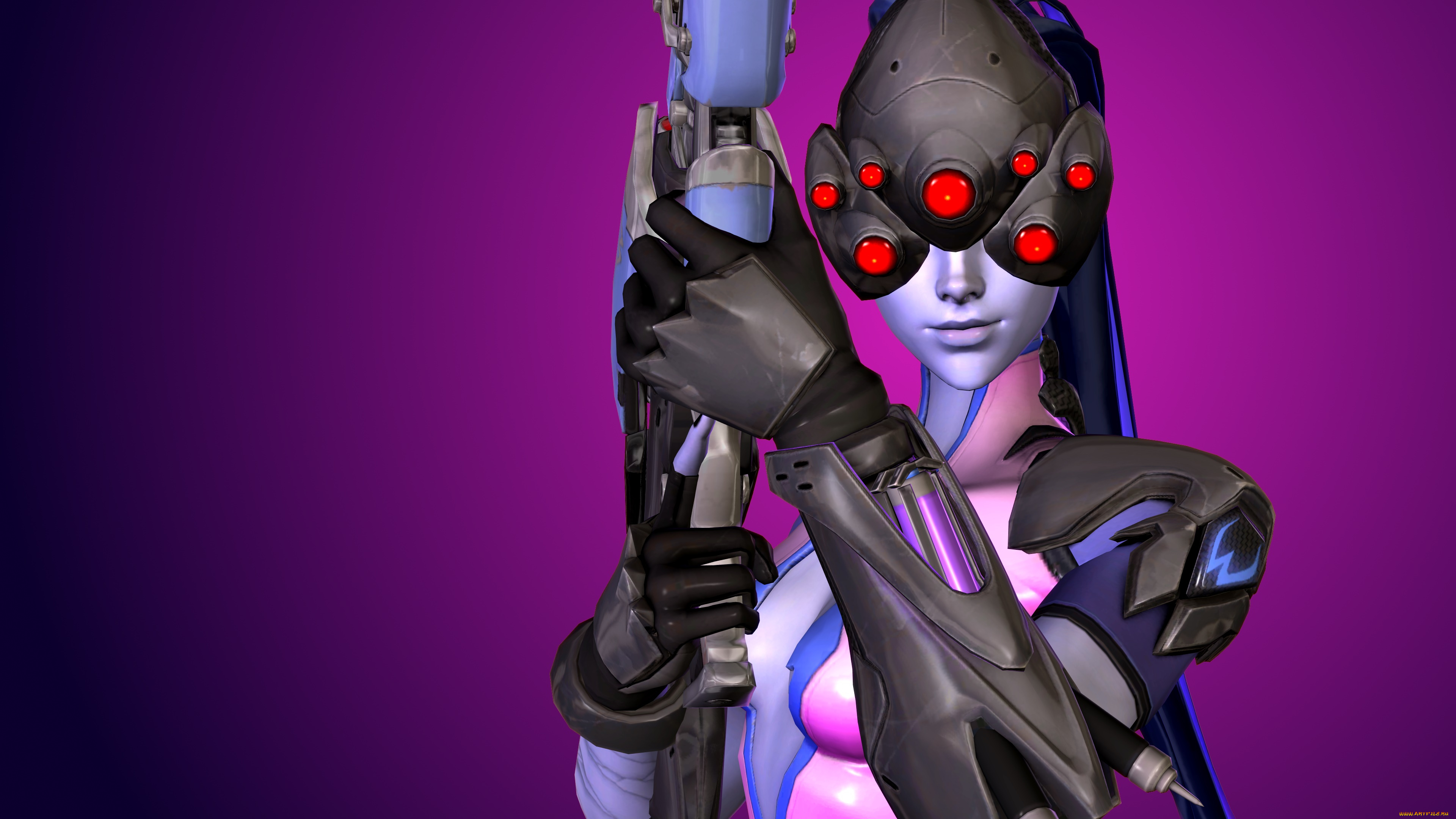 3д, графика, фантазия, , fantasy, оружие, фон, взгляд, девушка