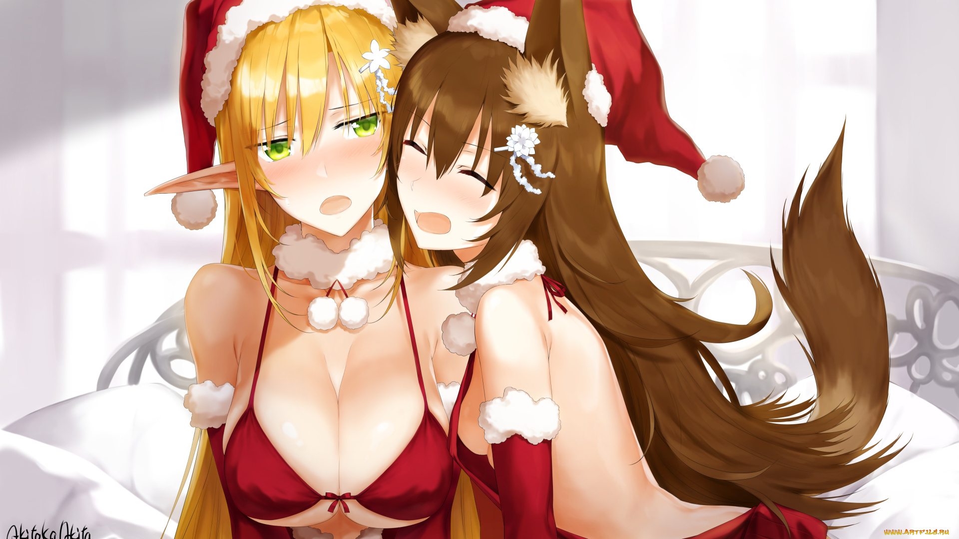 аниме, животные, , существа, akitaka