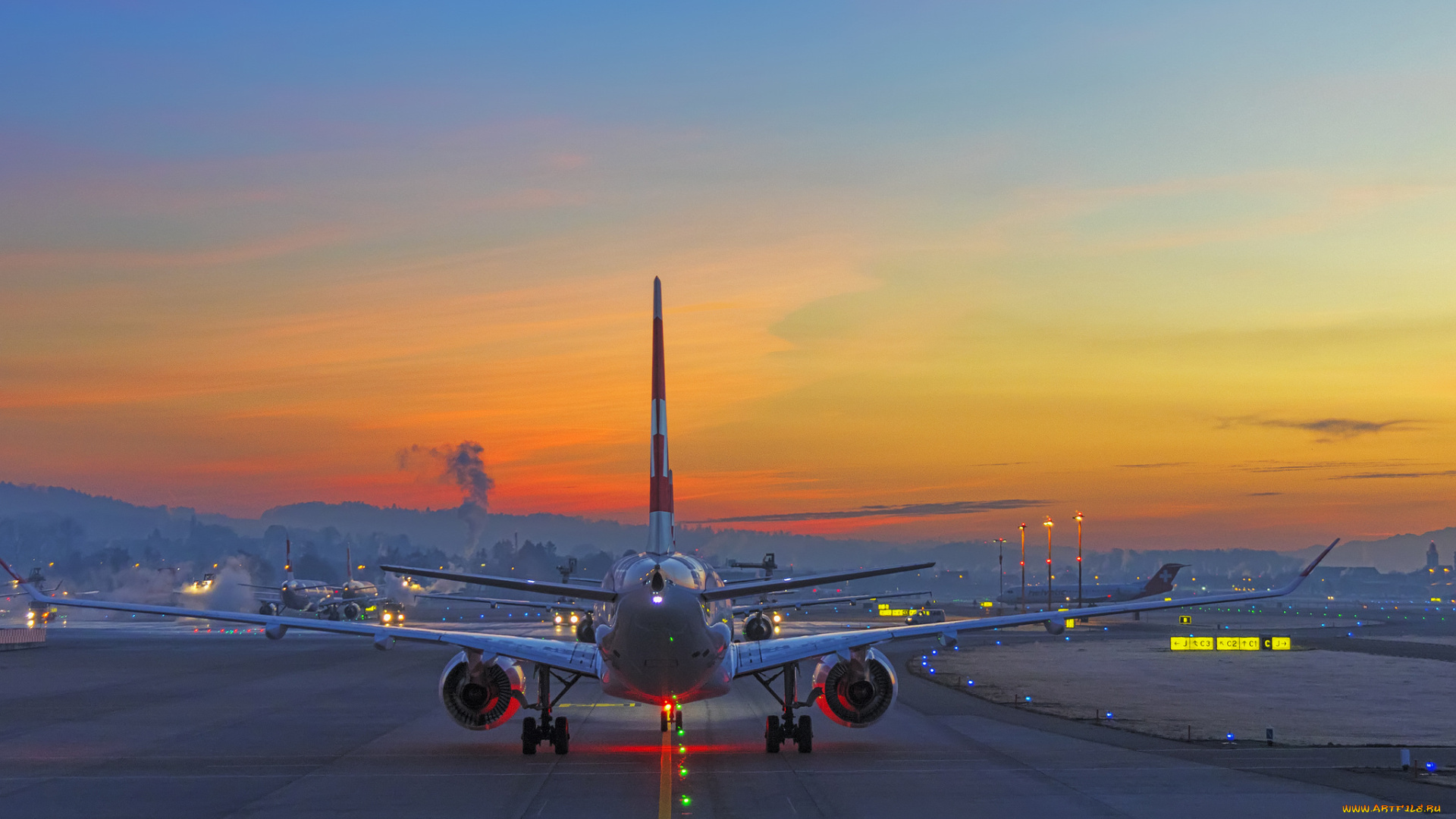 авиация, пассажирские, самолёты, авиалайнер