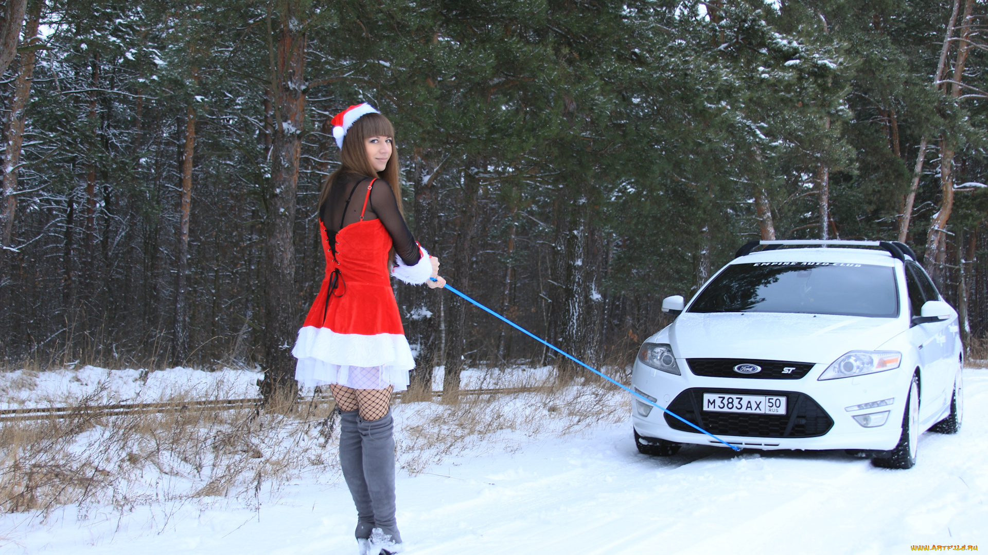 автомобили, -авто, с, девушками, ford