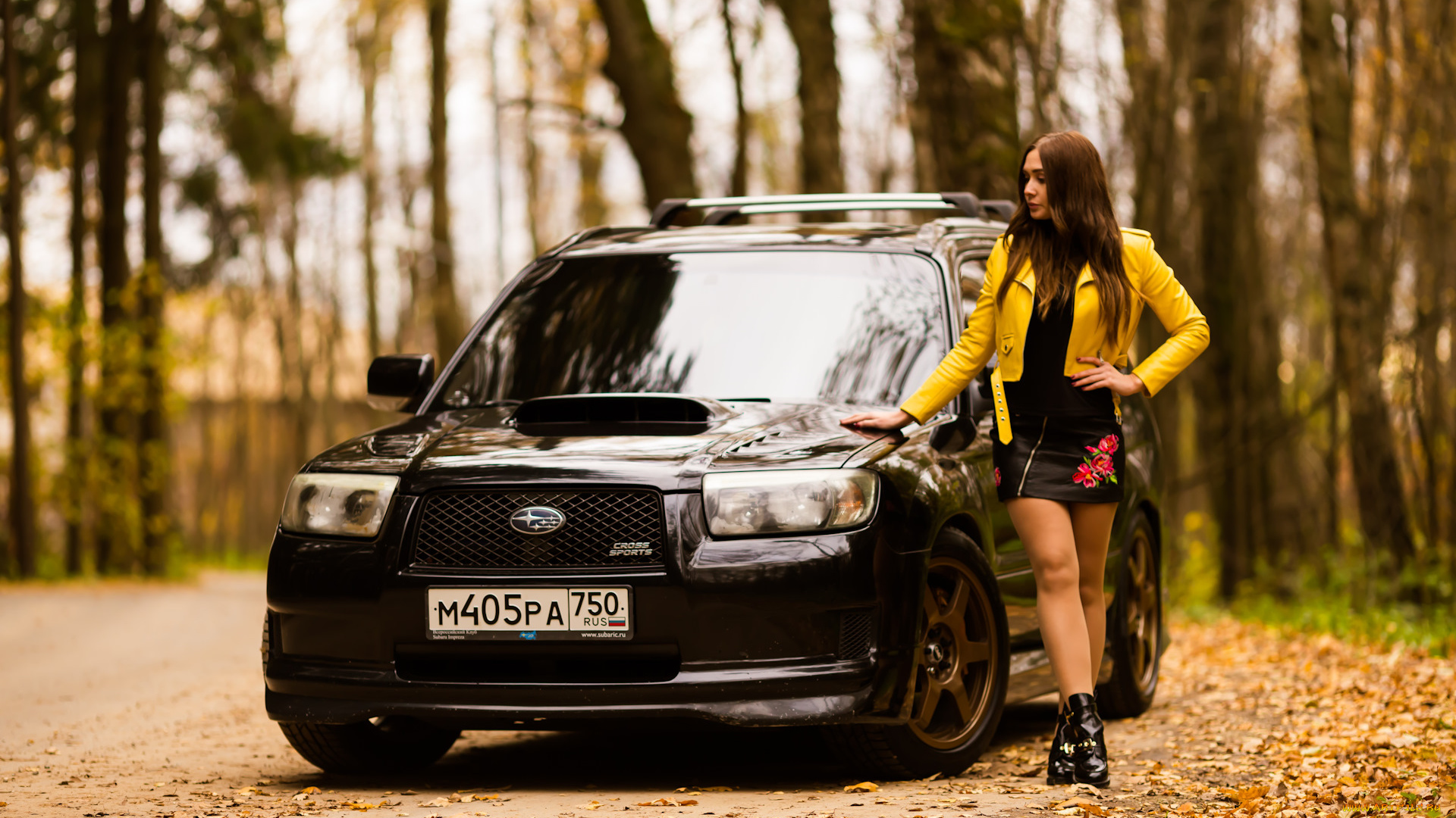 автомобили, -авто, с, девушками, subaru