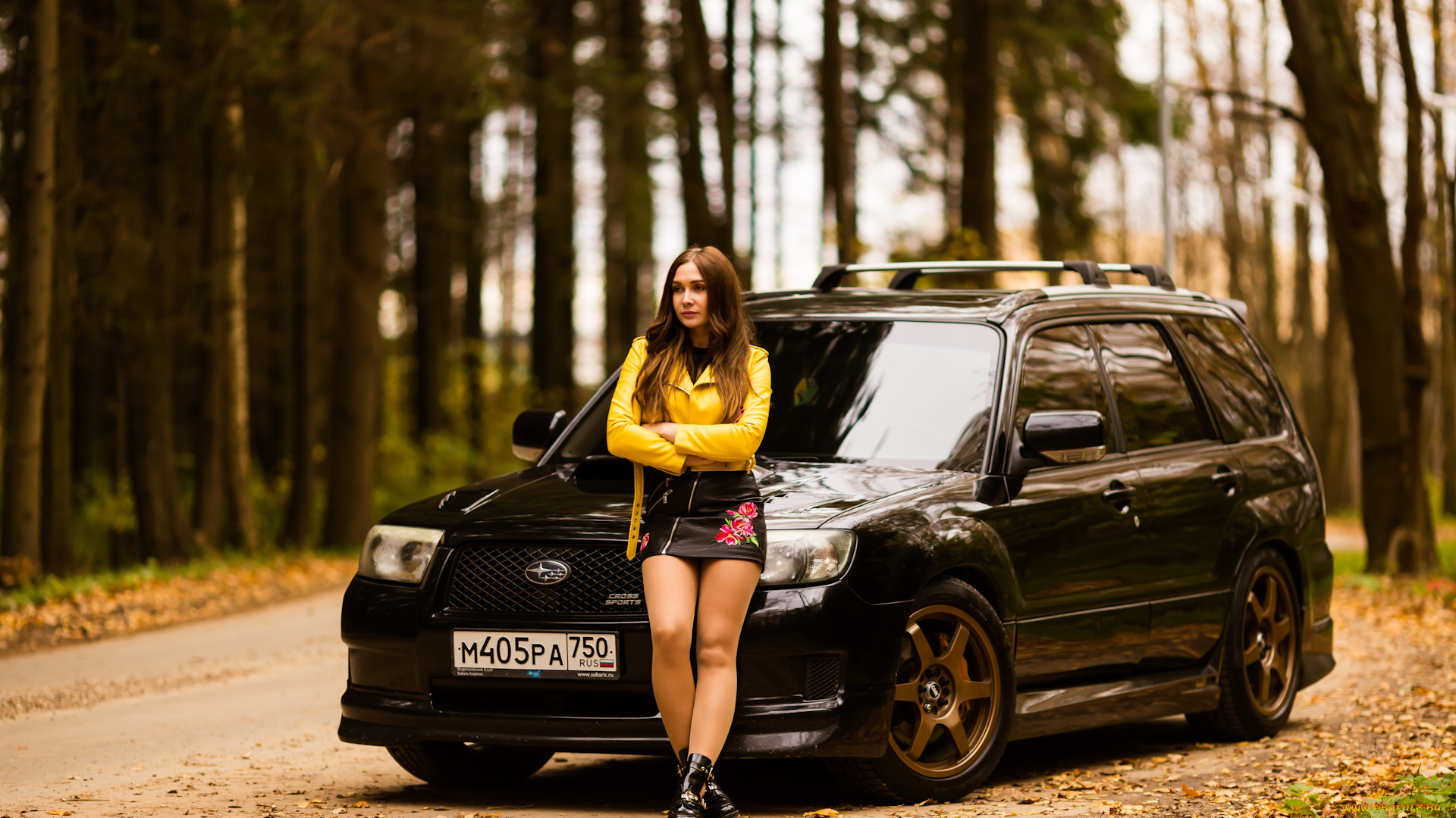 автомобили, -авто, с, девушками, subaru