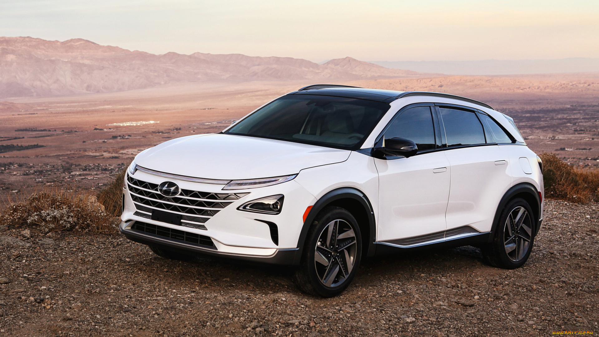 hyundai, nexo, fcev, 2019, автомобили, hyundai, nexo, fcev, 2019, белый