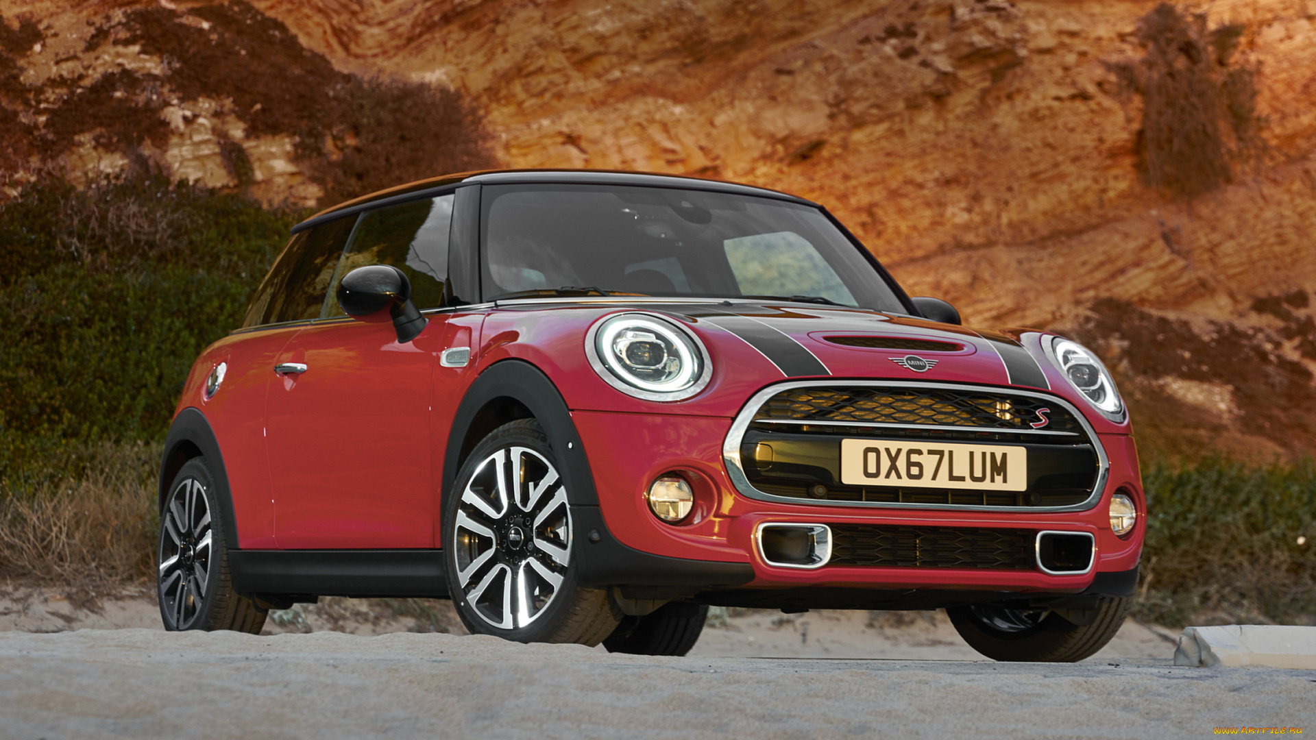 mini, hardtop, 2, door, 2019, автомобили, mini, door, 2, hardtop, 2019, red