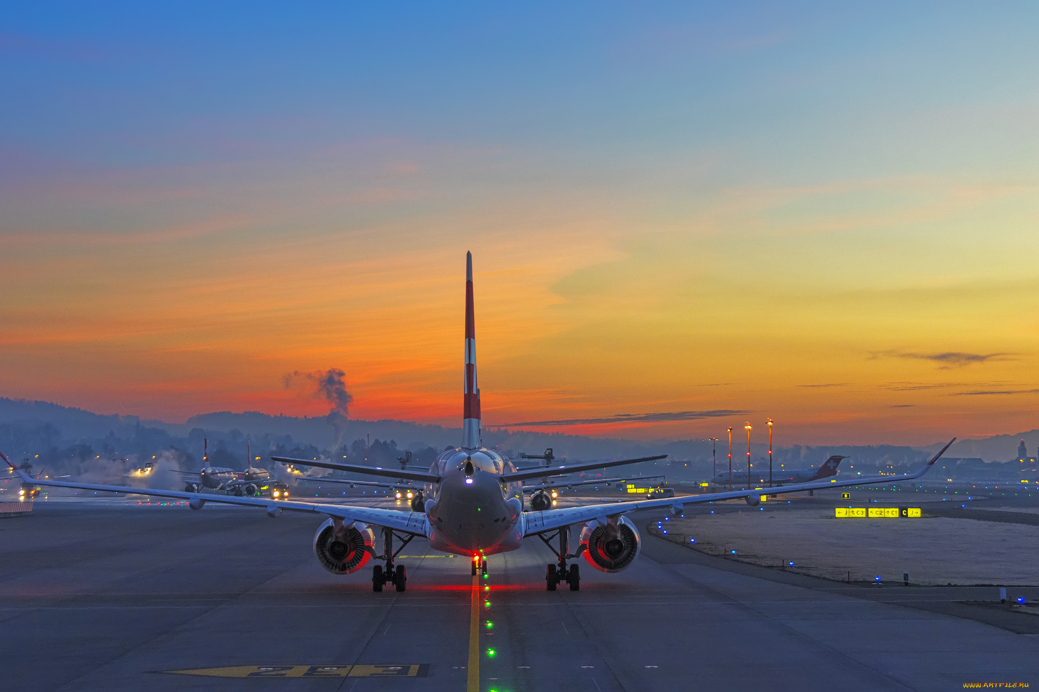 авиация, пассажирские, самолёты, авиалайнер