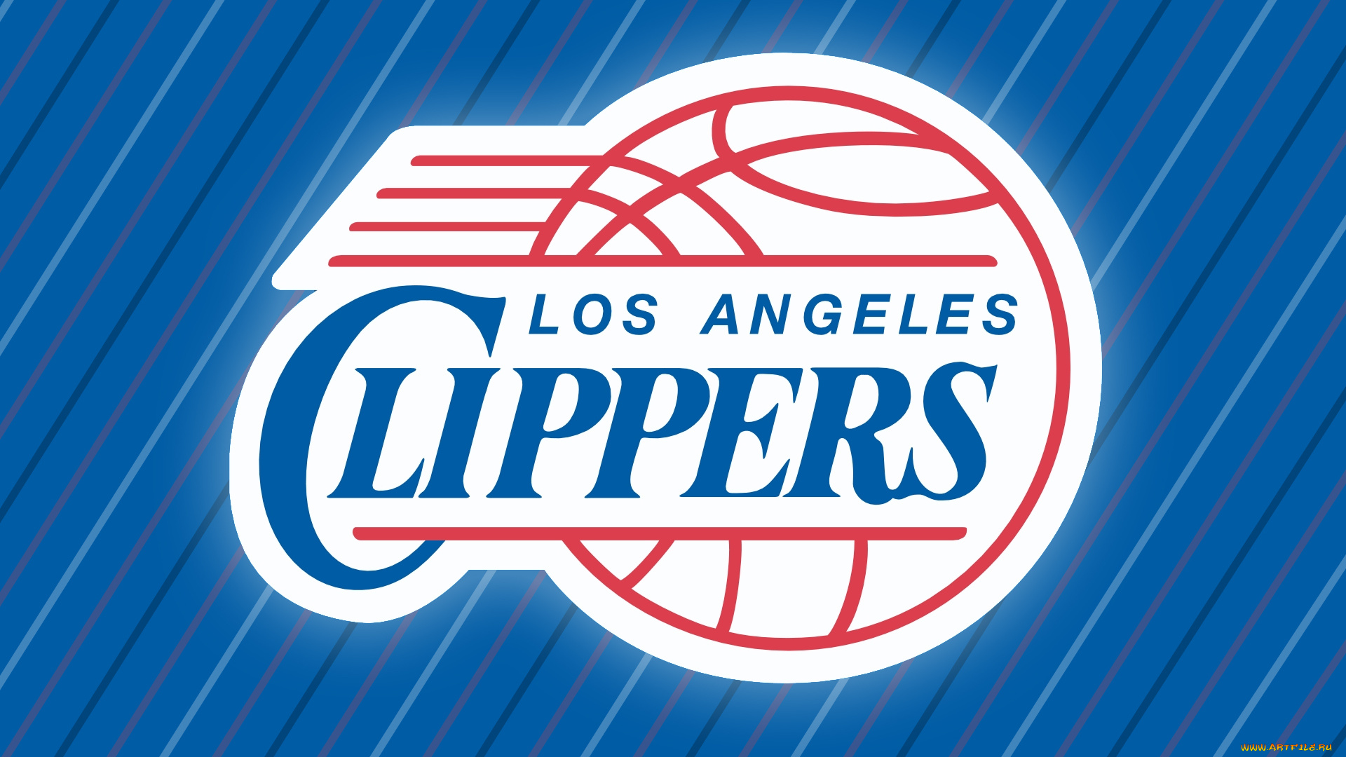 спорт, эмблемы, клубов, los, angeles, clippers, фон, логотип
