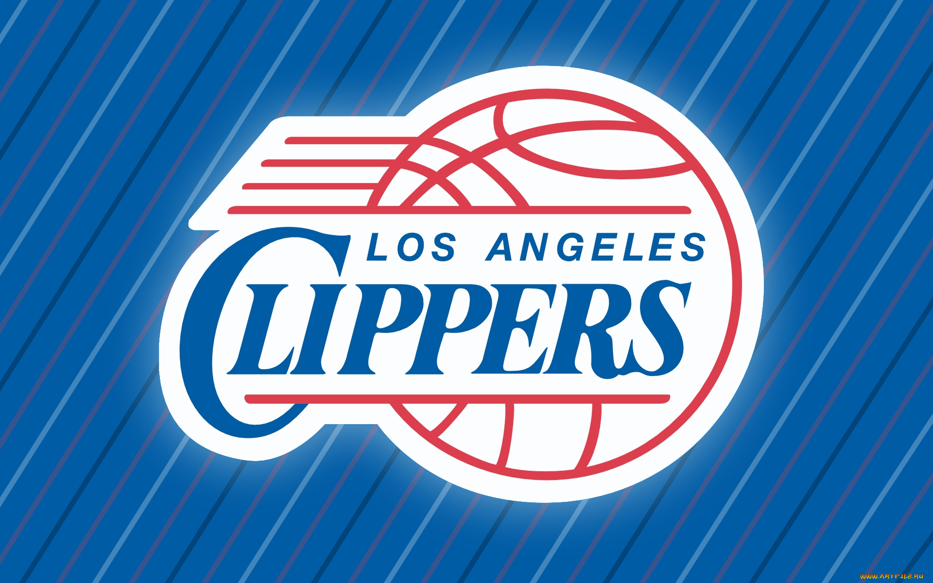 спорт, эмблемы, клубов, los, angeles, clippers, фон, логотип