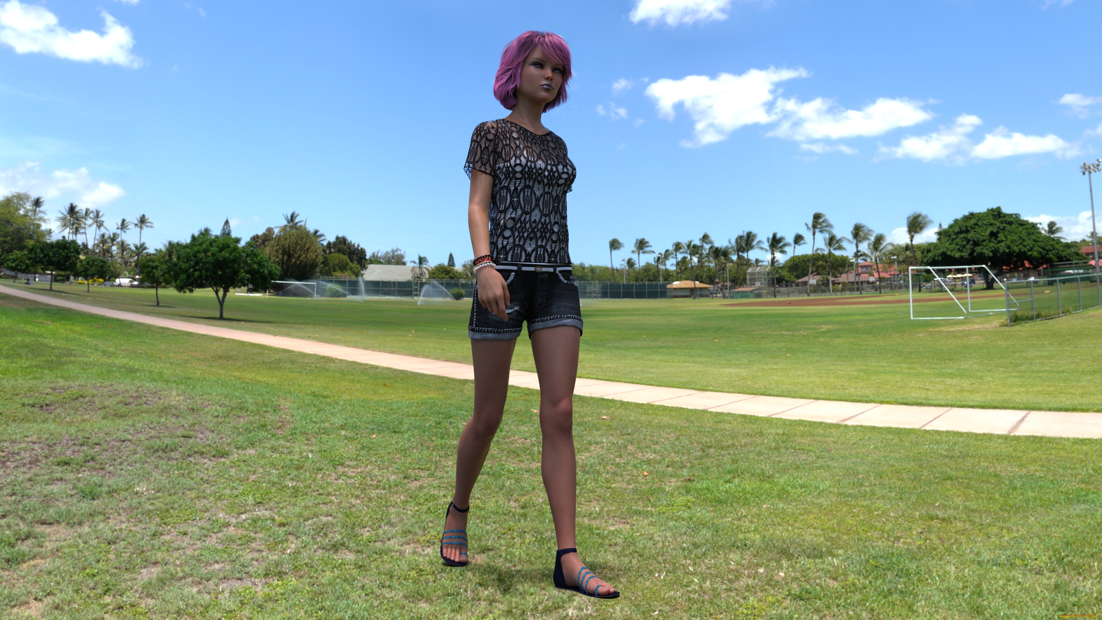 3д, графика, люди, , people, фон, взгляд, девушка