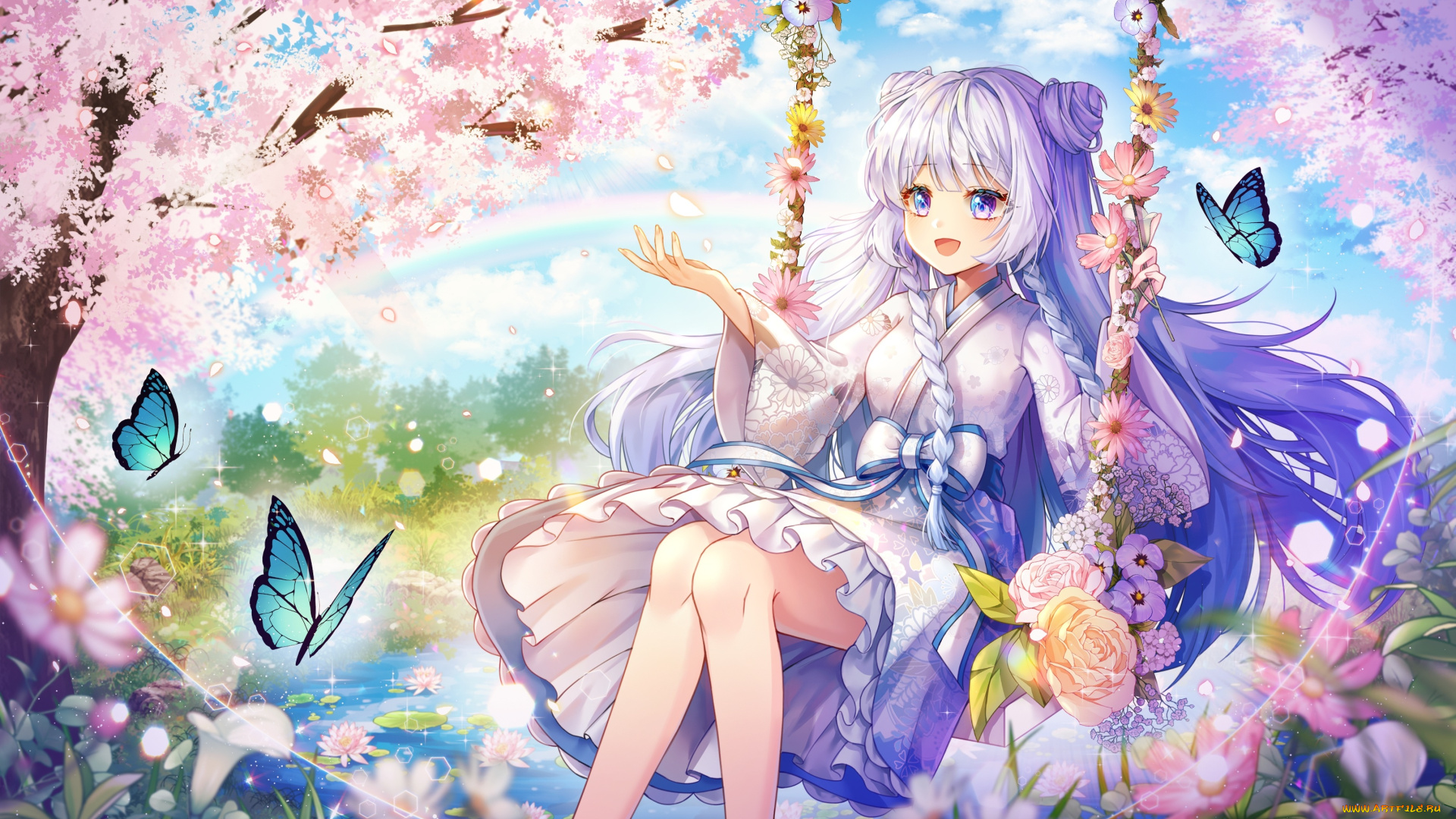 аниме, unknown, , другое, , девушка