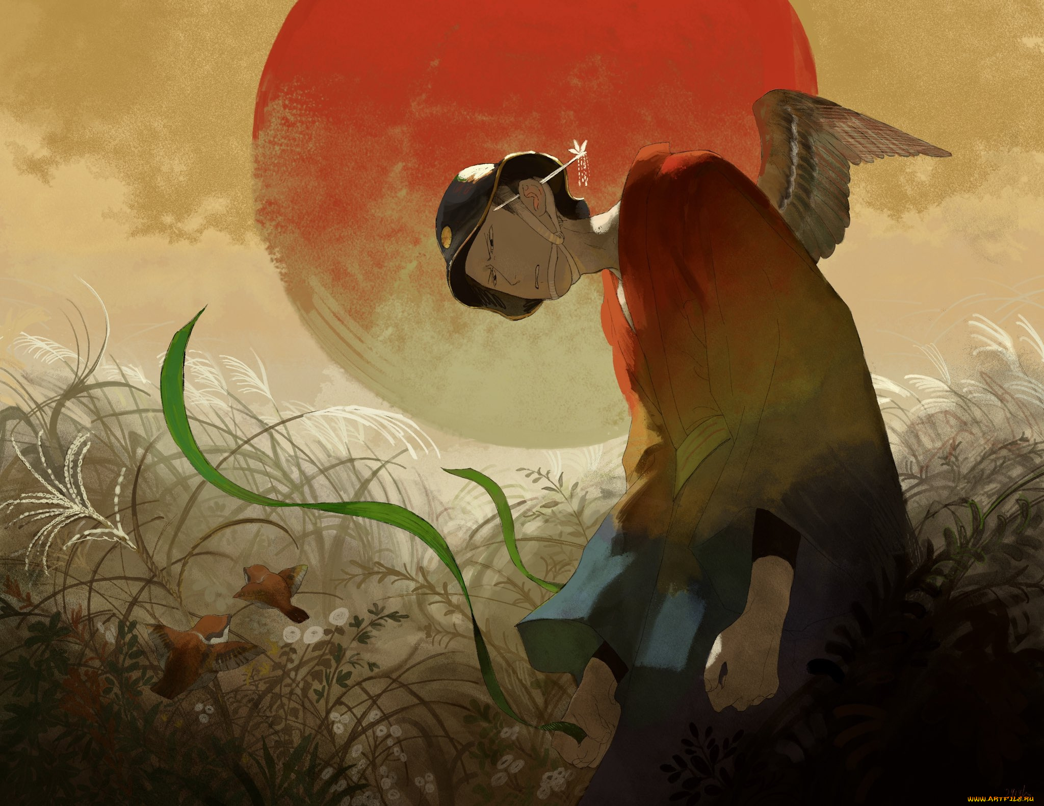 аниме, ангелы, , демоны, ангел