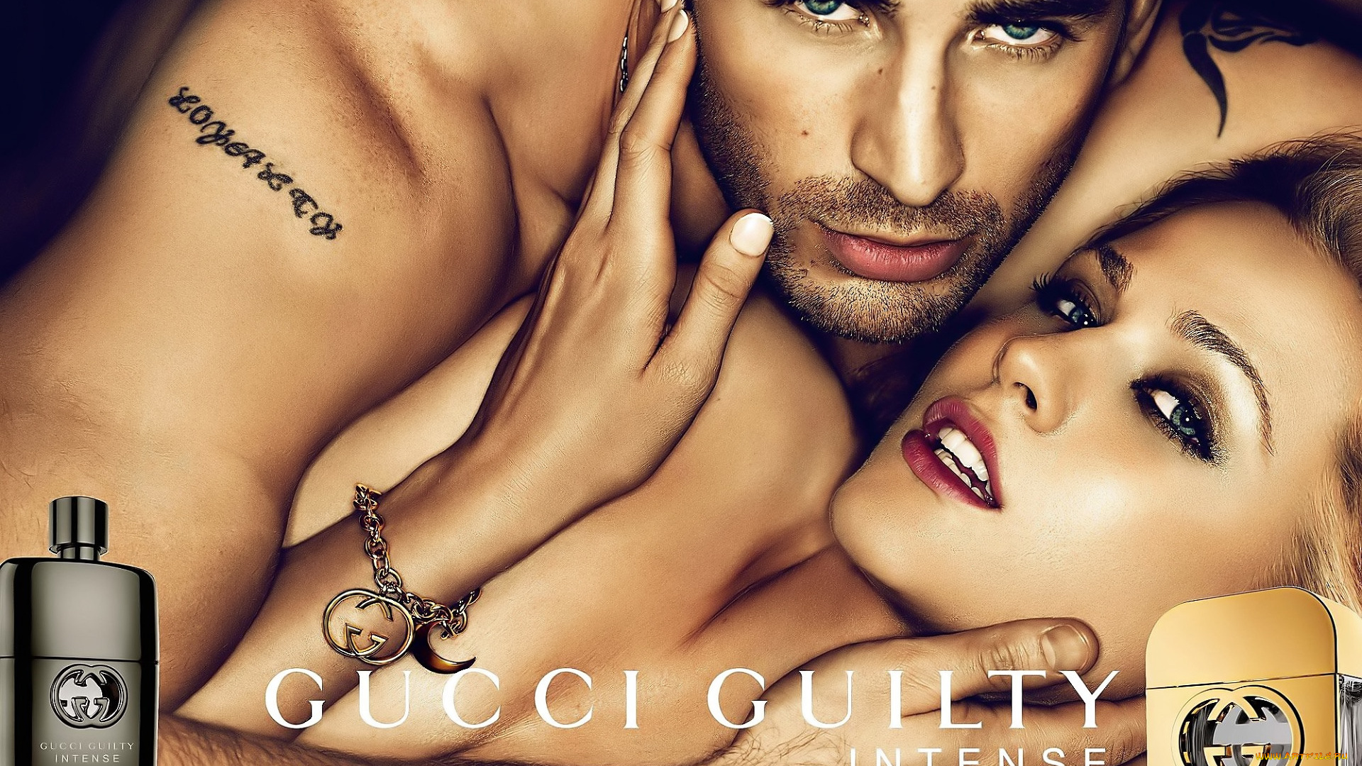 бренды, gucci, пара, духи