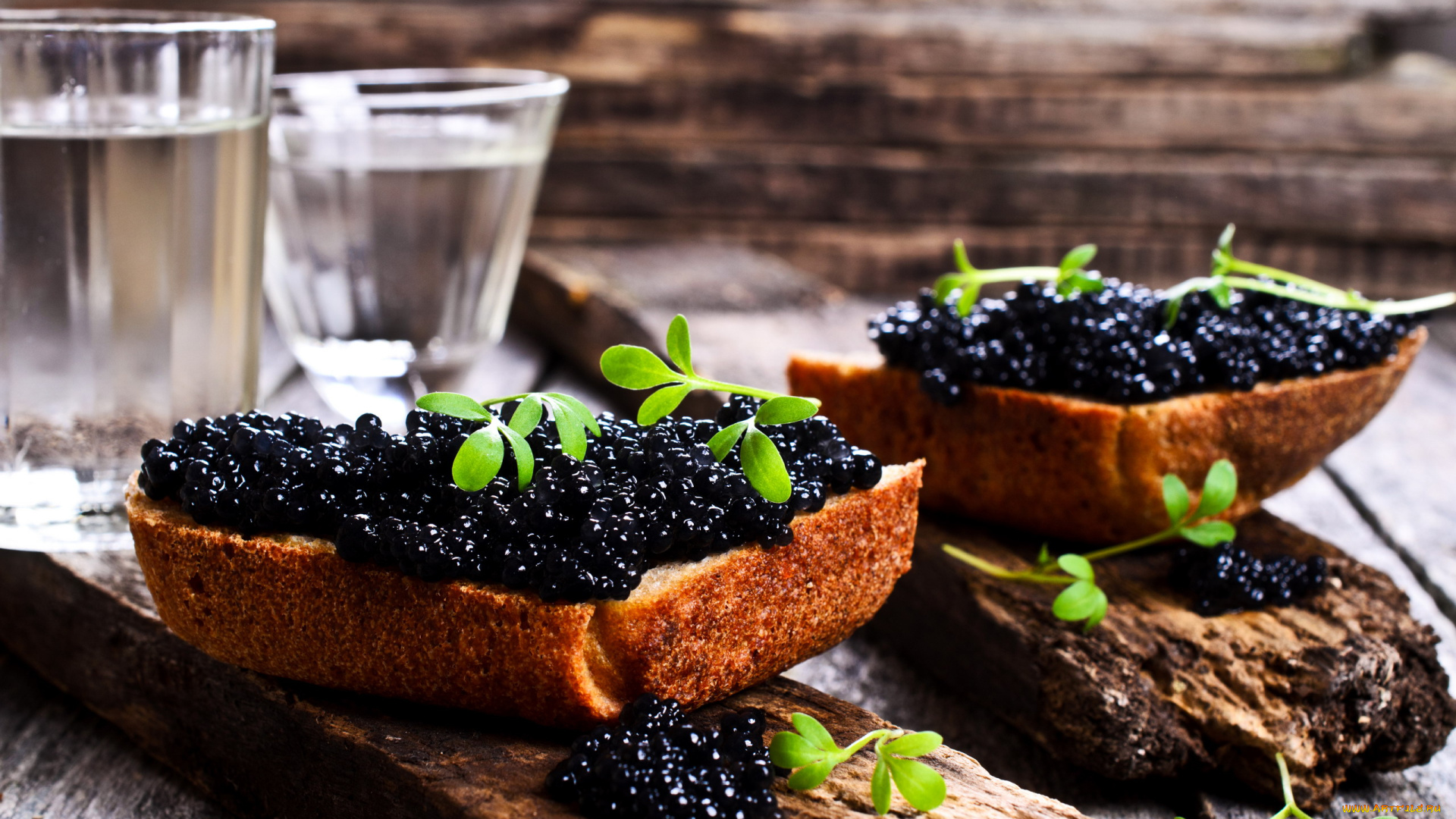 еда, икра, водка, черная, деликатес, хлеб