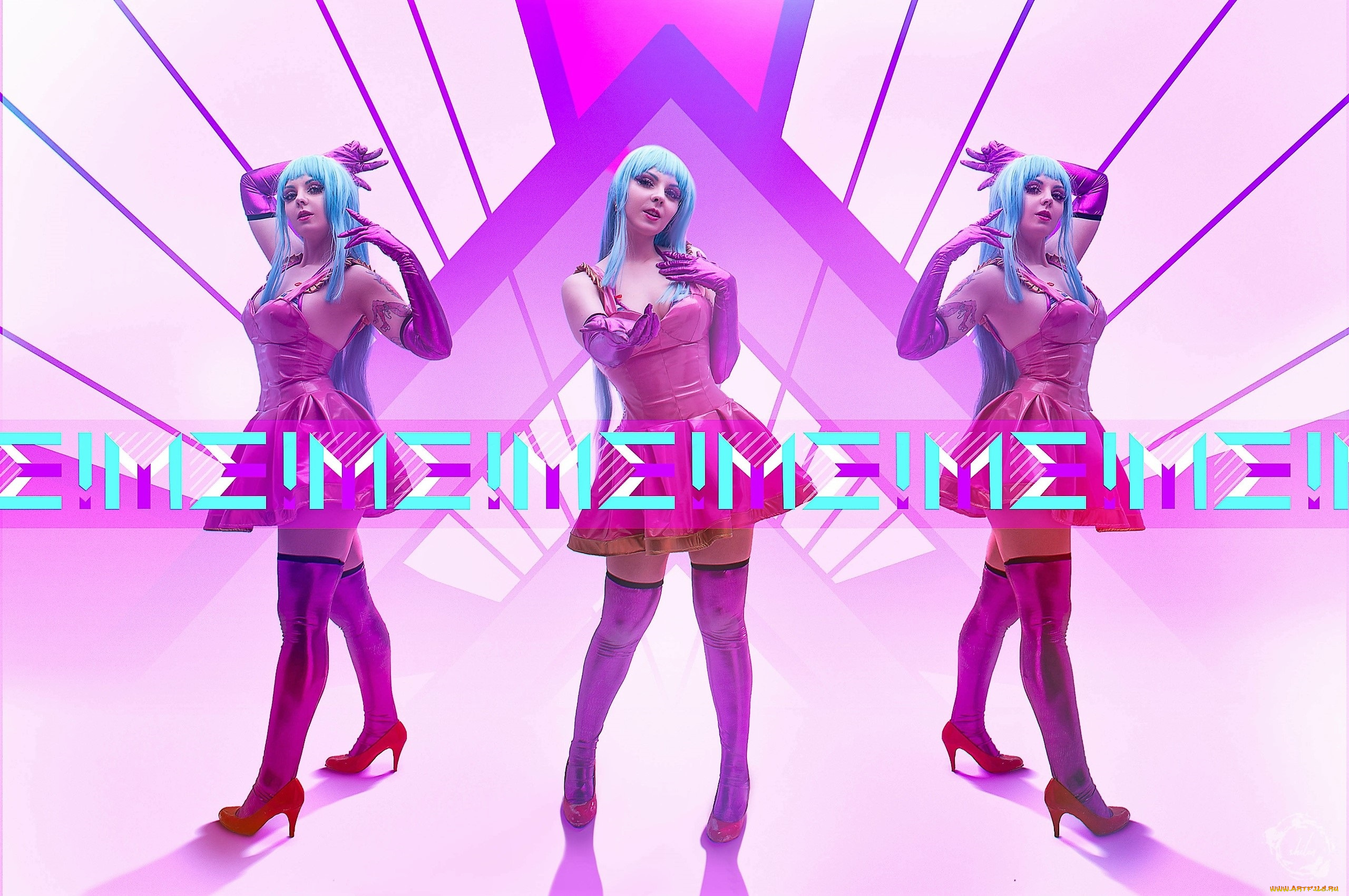 девушки, алёна, бизаррная, костюм, образ