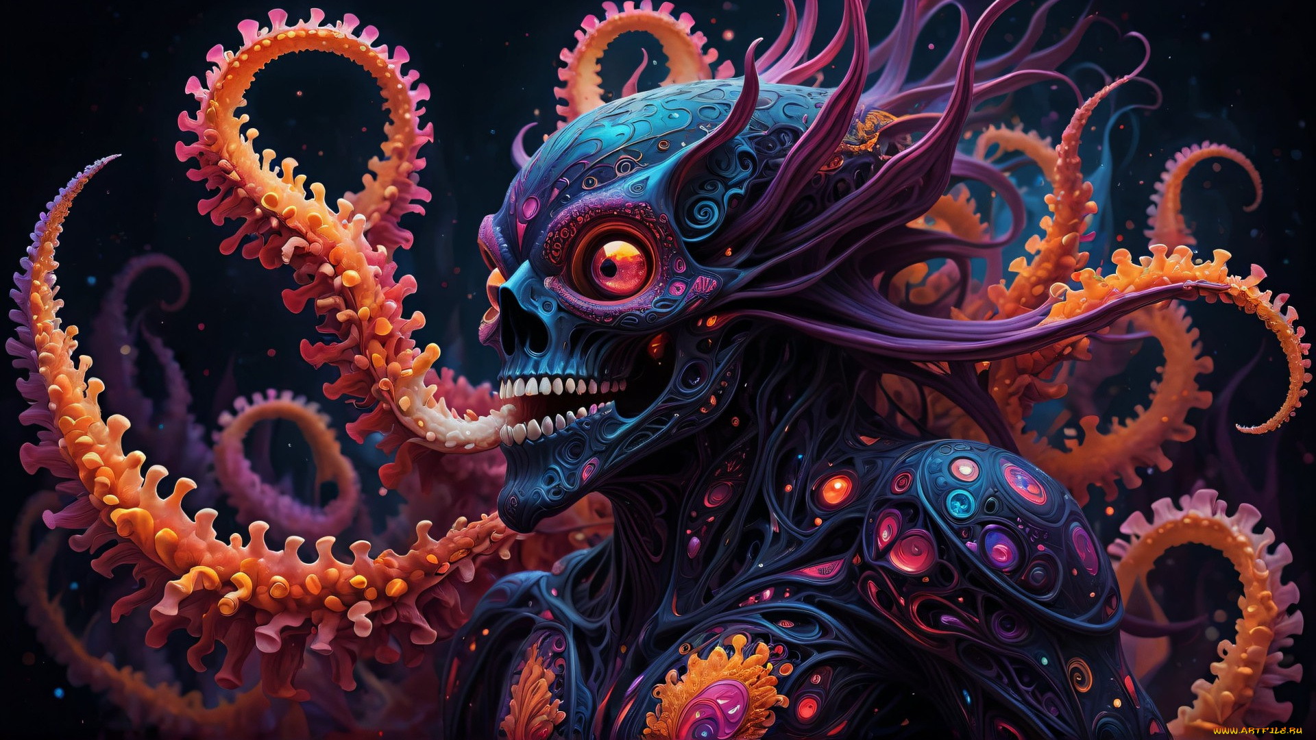 фэнтези, существа, нейросети, графика, нейроарт, ai, art, нейронные, сети, рисунки, нейро, искусство