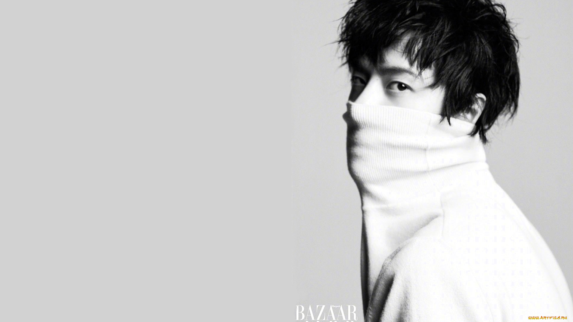 мужчины, wang, yi, bo, актер, лицо, свитер