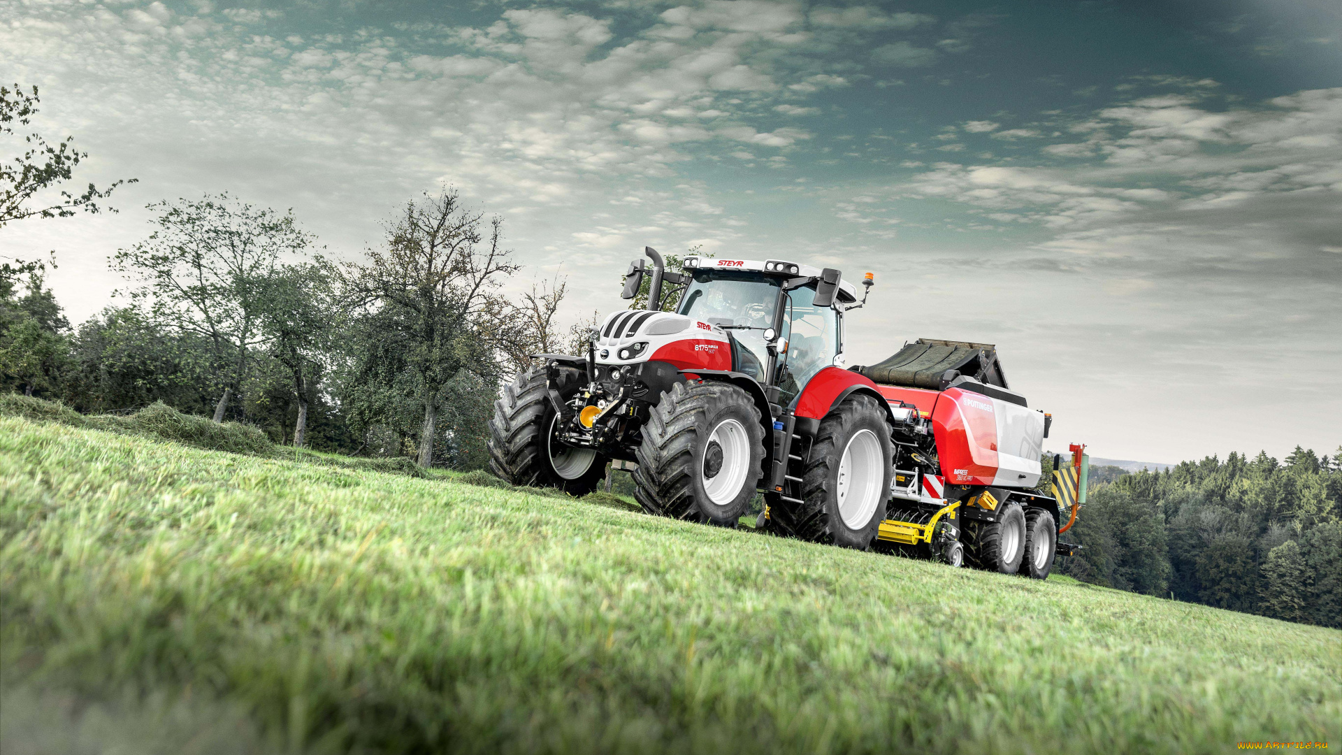 техника, тракторы, steyr