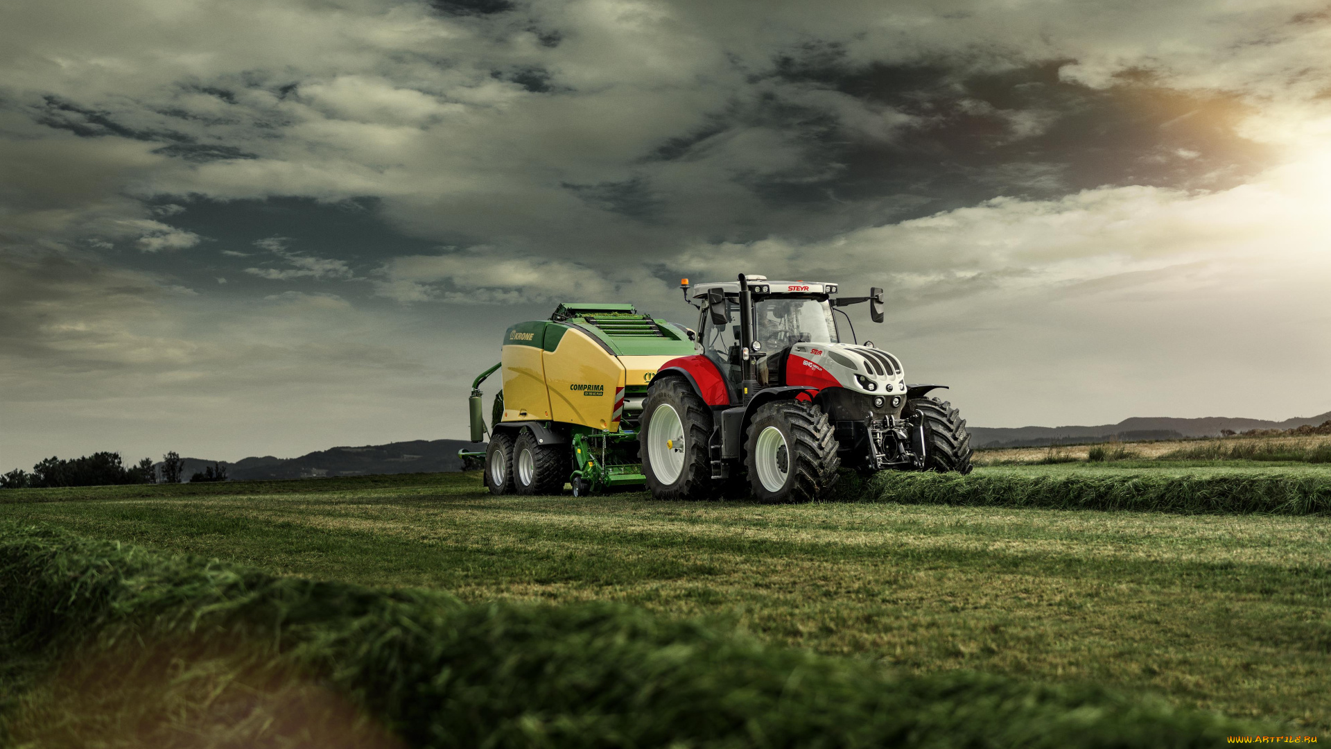 техника, тракторы, steyr