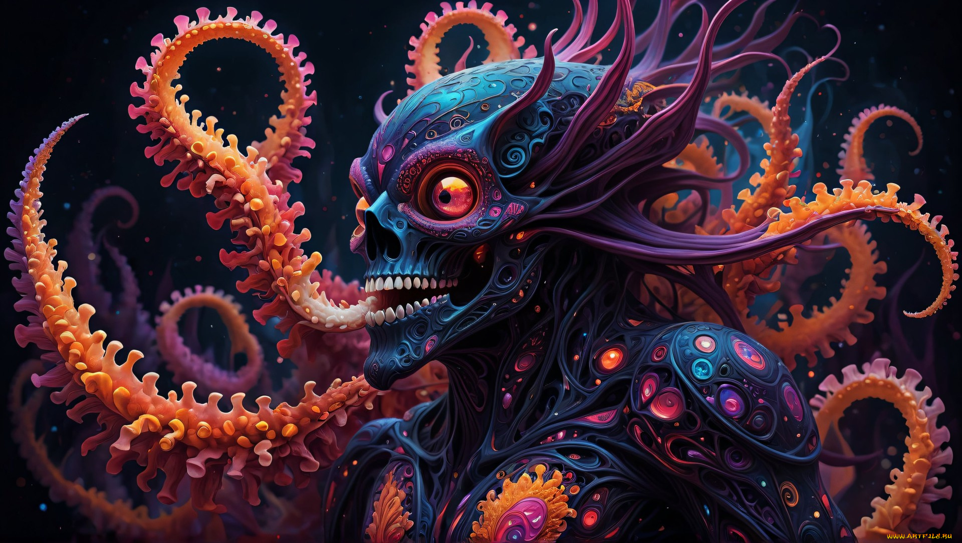 фэнтези, существа, нейросети, графика, нейроарт, ai, art, нейронные, сети, рисунки, нейро, искусство