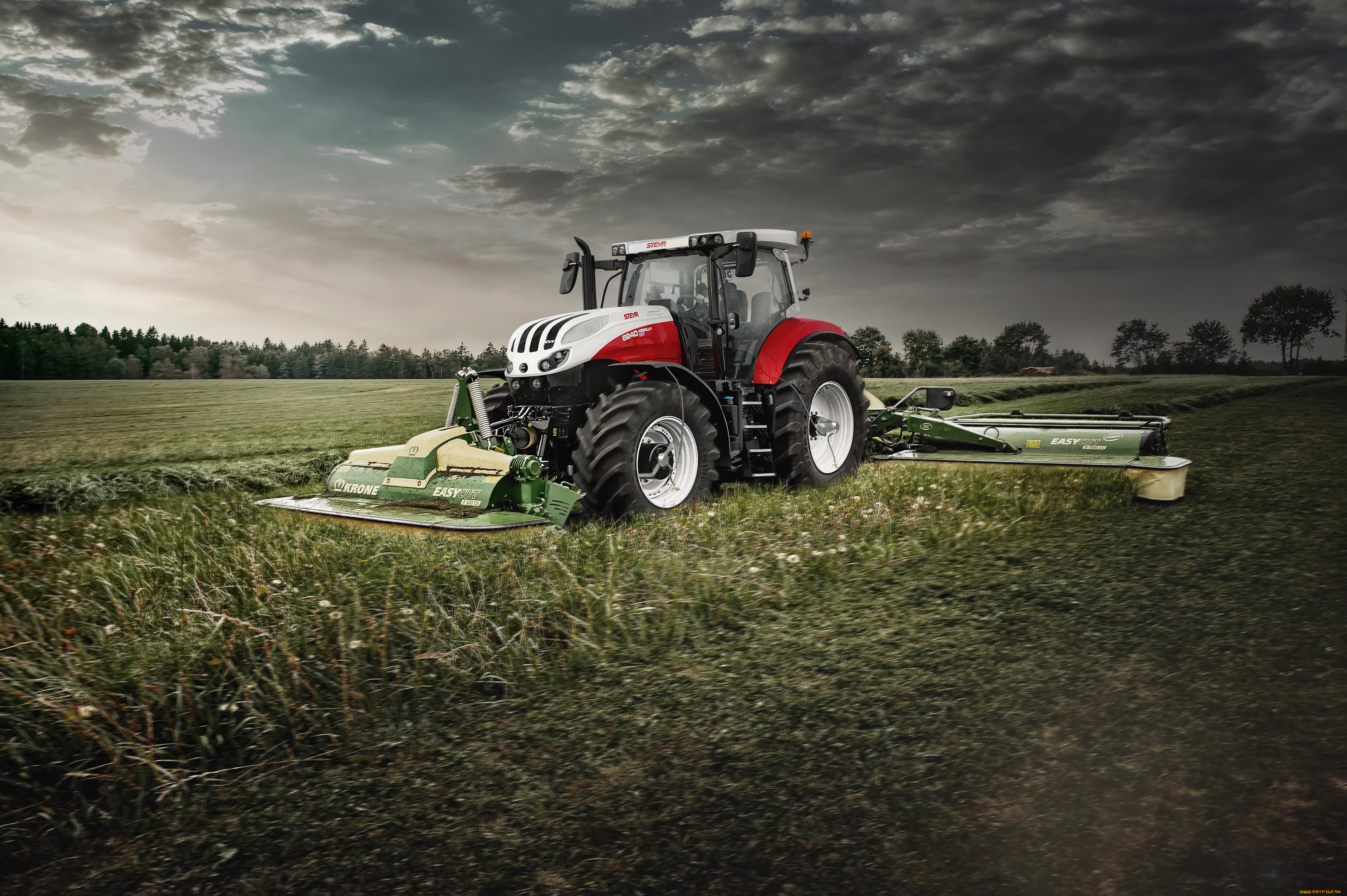 техника, тракторы, steyr