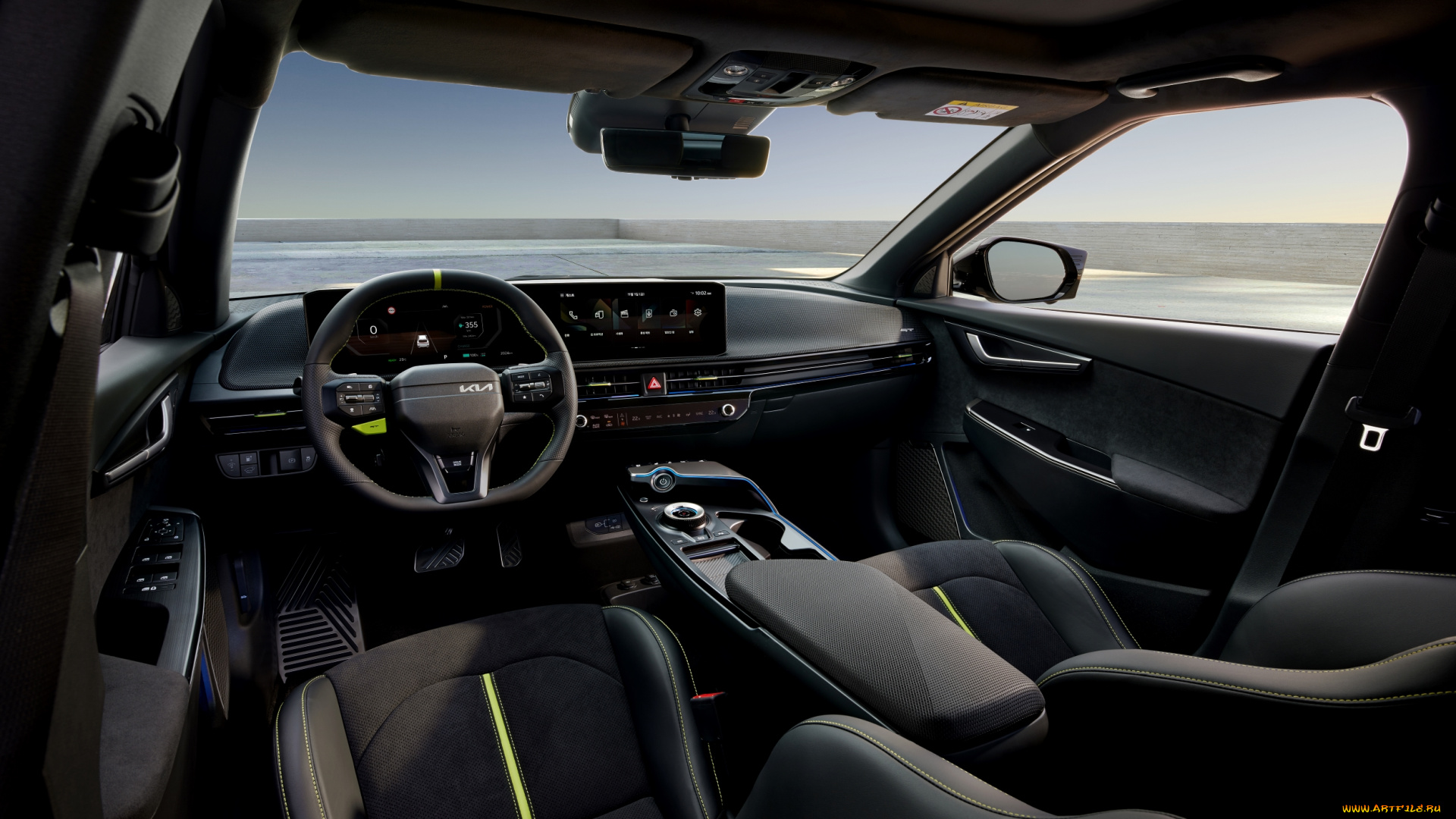 автомобили, интерьеры, kia