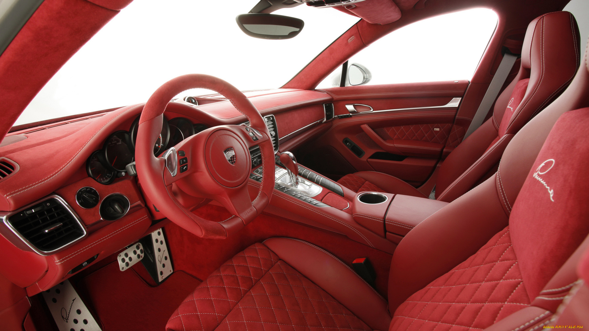 автомобили, интерьеры, porsche