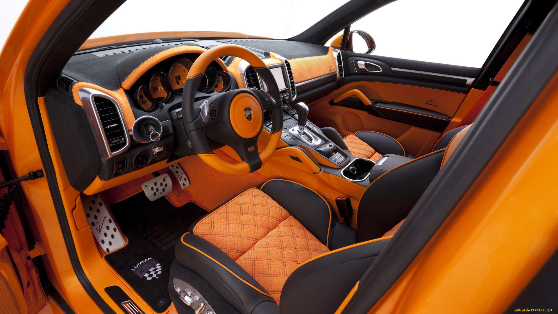 автомобили, интерьеры, porsche