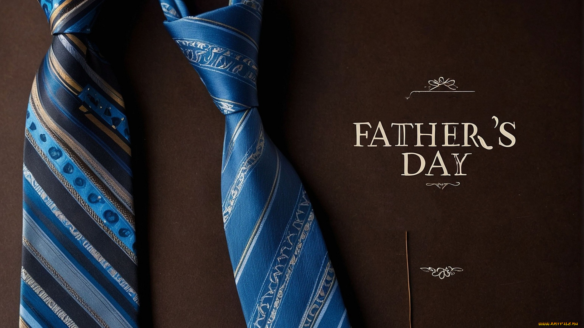 праздничные, день, отца, галстуки, надпись