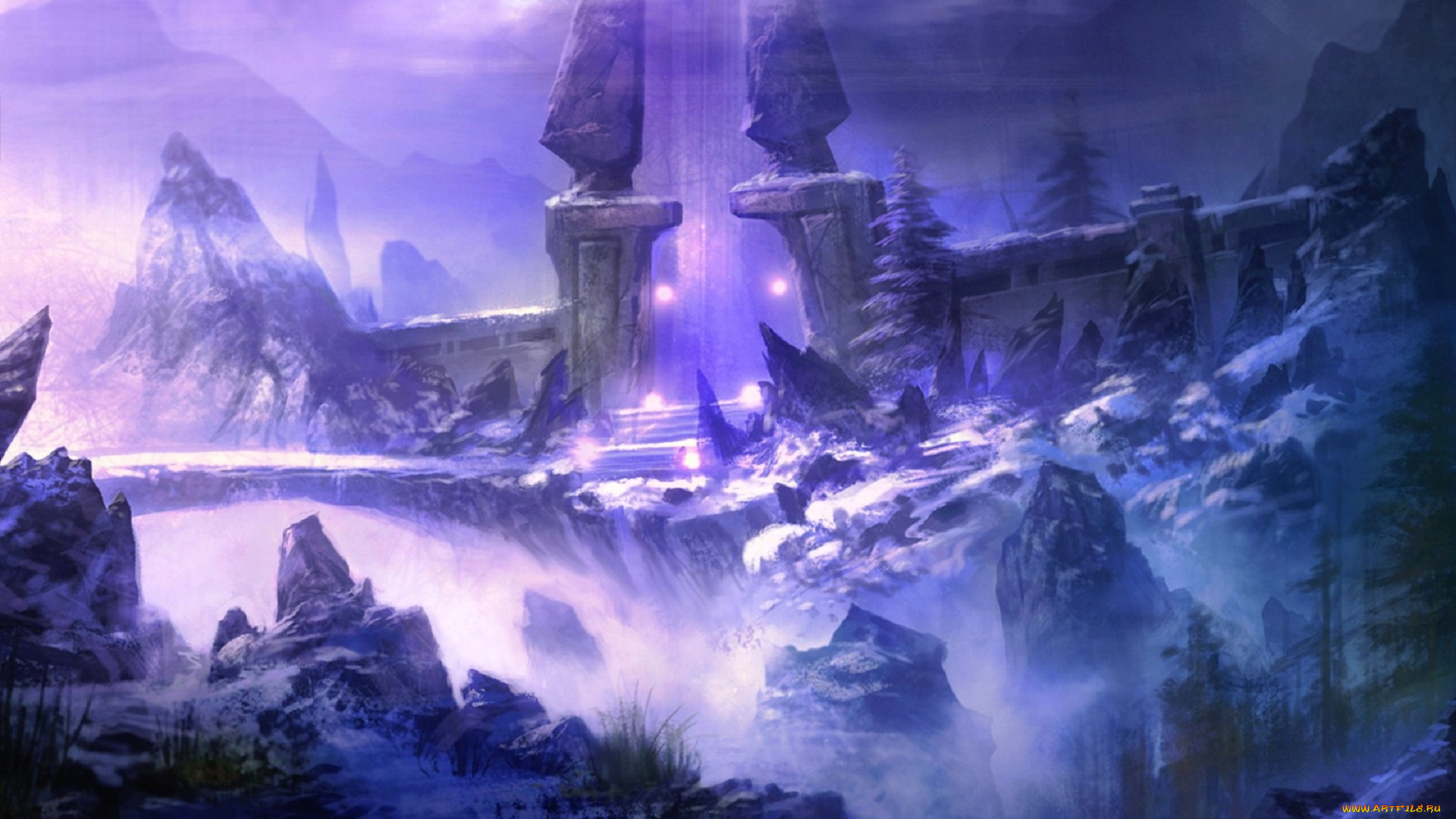 видео, игры, nine, communities, крепость, мост, магия