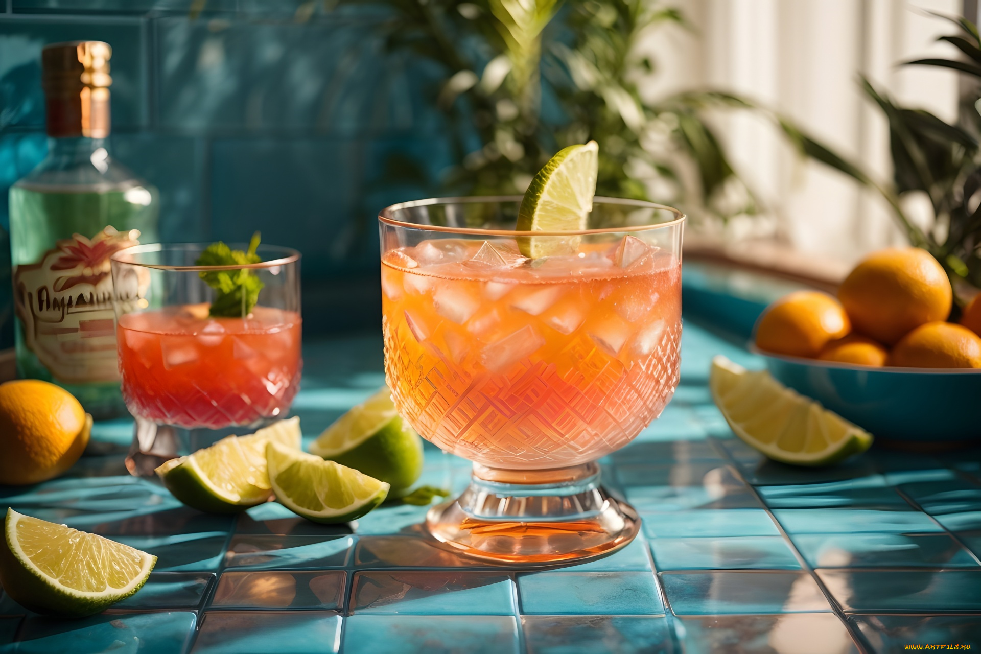 3д, графика, еда-, food, коктейль