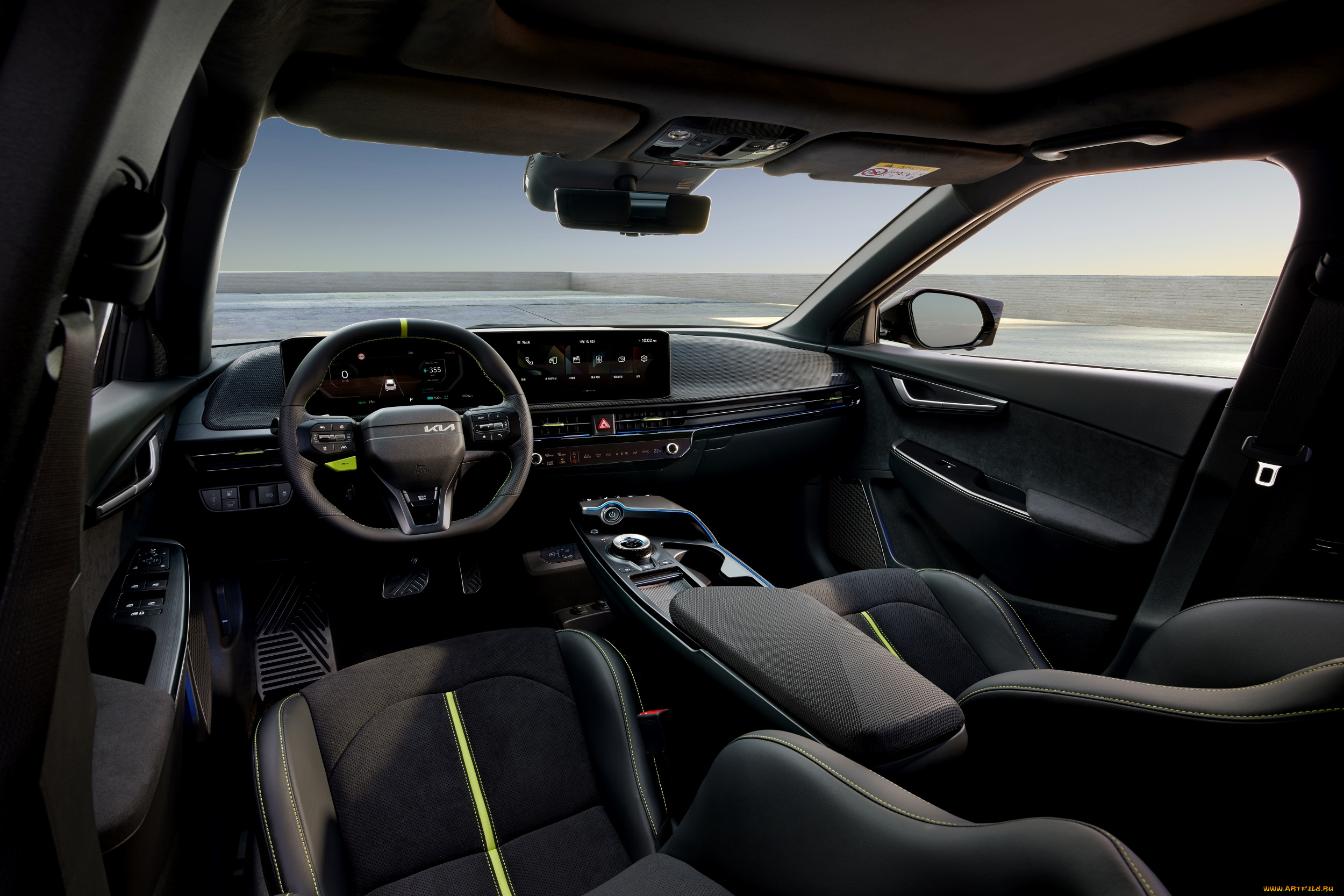 автомобили, интерьеры, kia