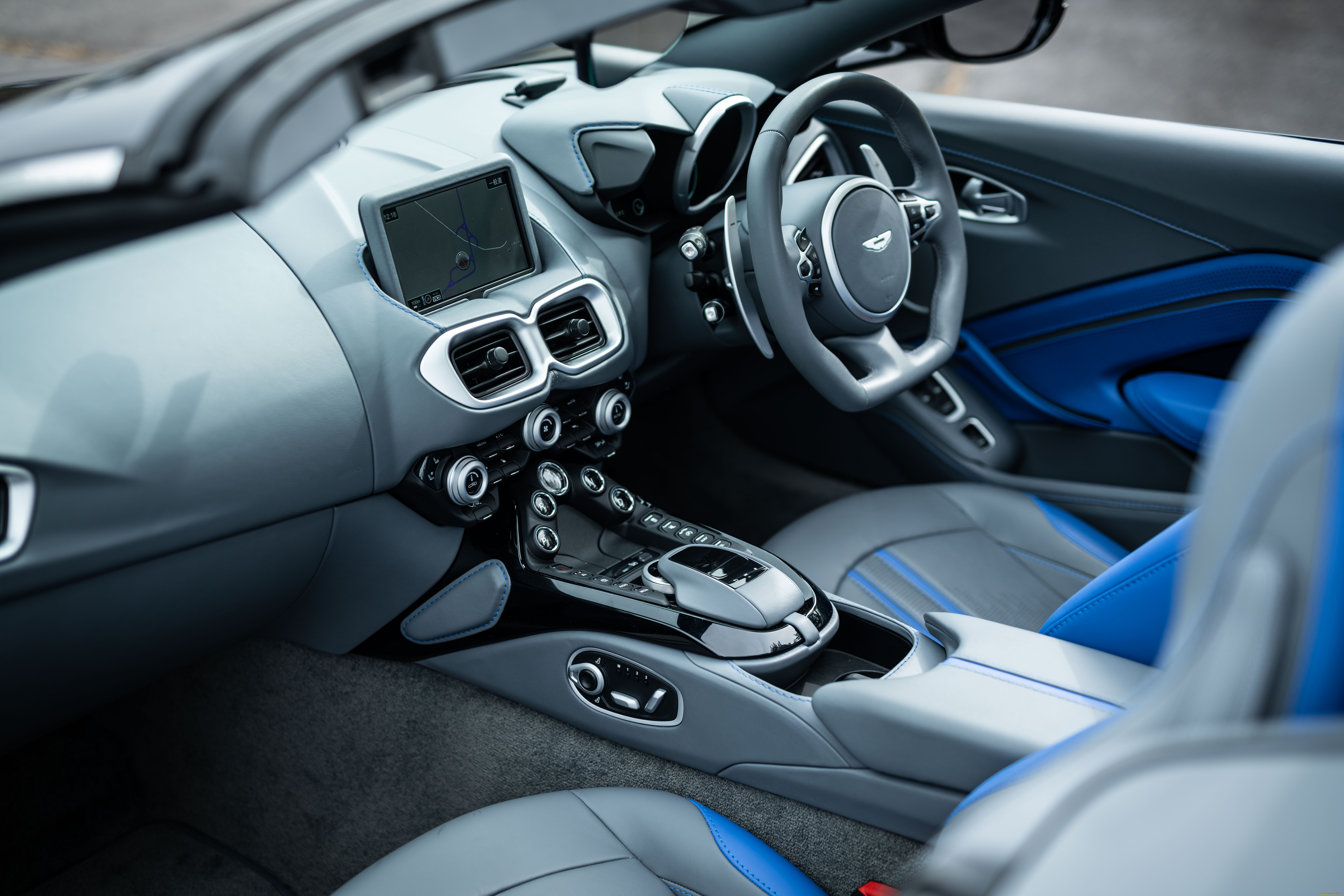 автомобили, интерьеры, aston-martin