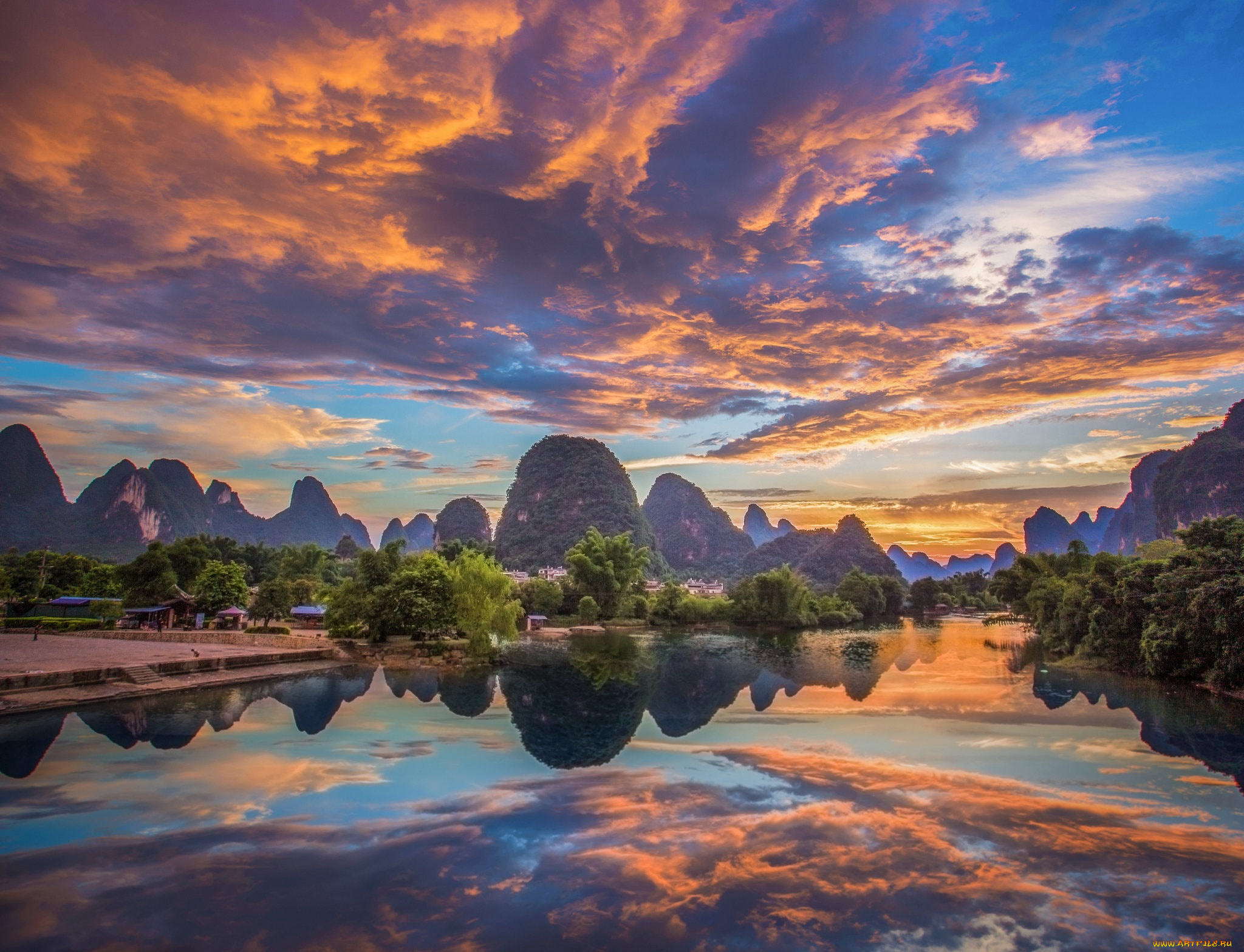 природа, реки, озера, пейзаж