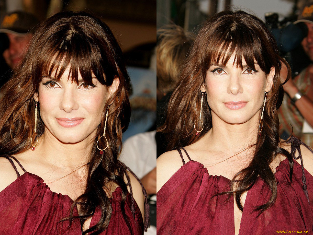 Sandra, Bullock, девушки