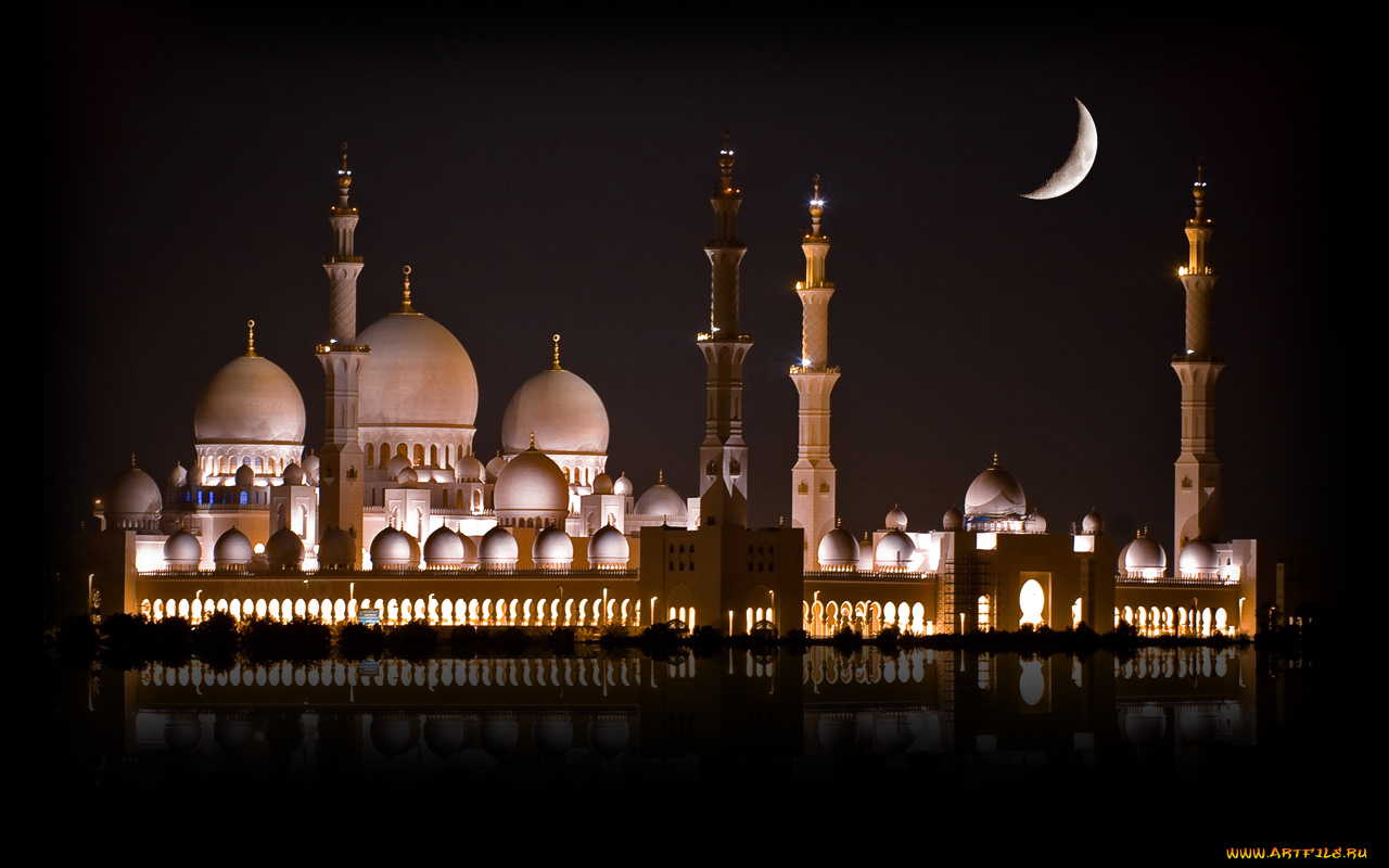 города, абу, даби, оаэ