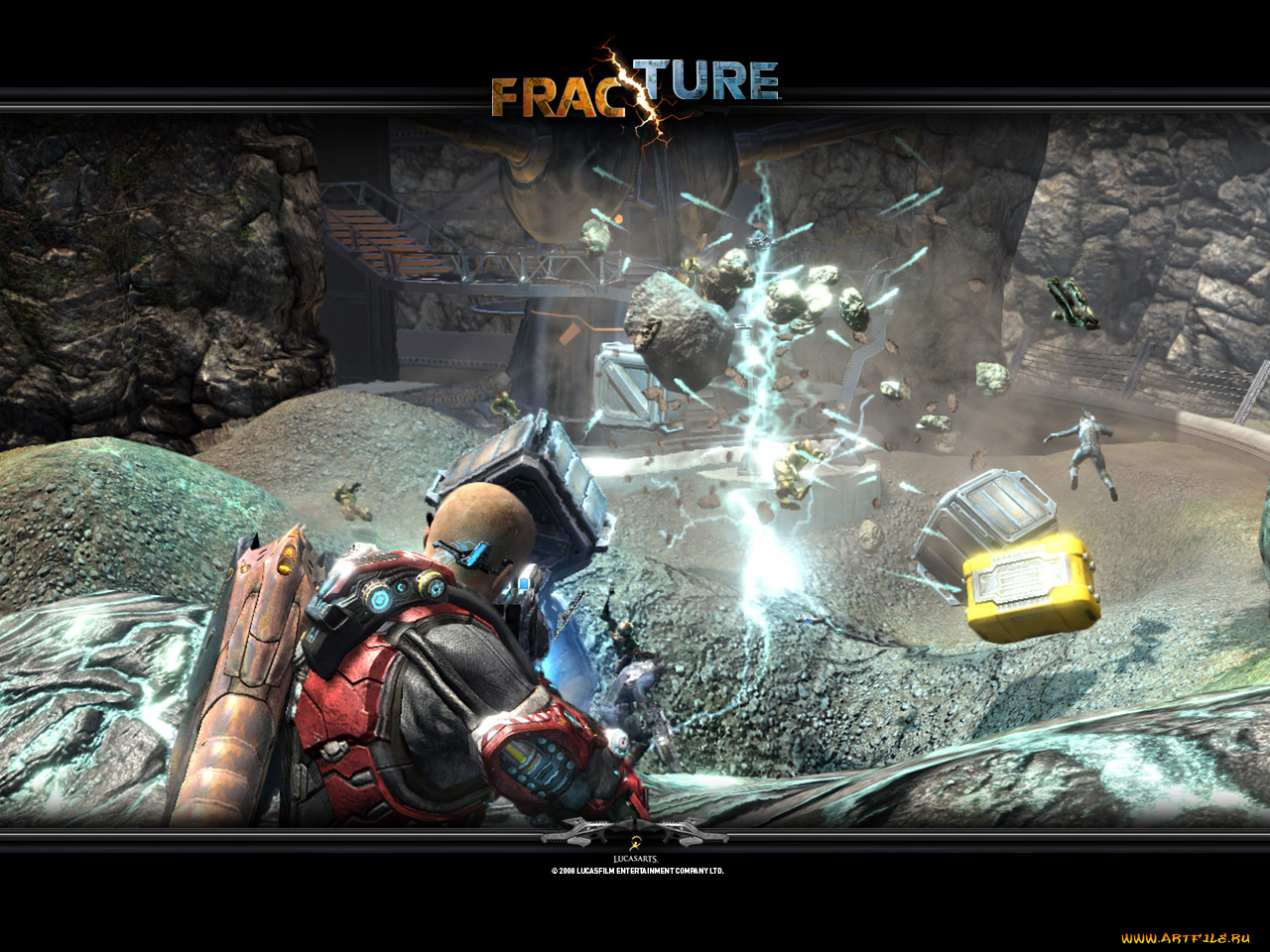 fracture, видео, игры