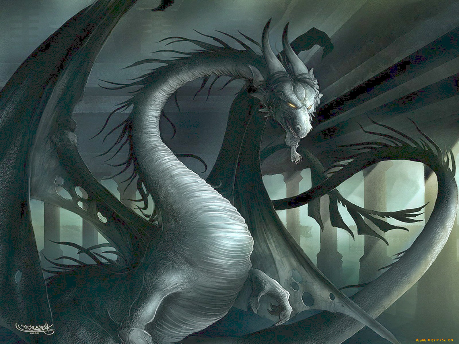 фэнтези, драконы