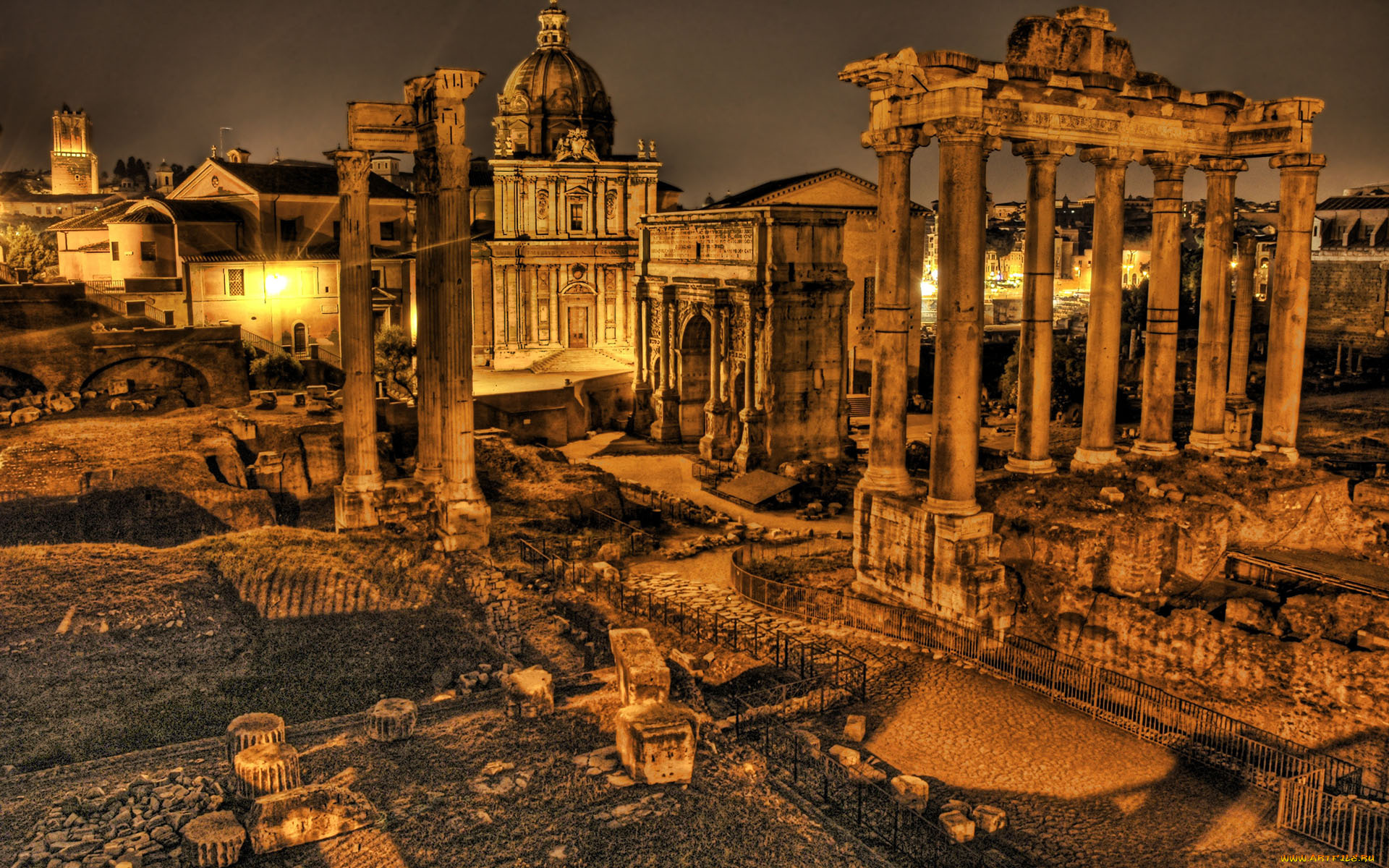 города, рим, ватикан, италия