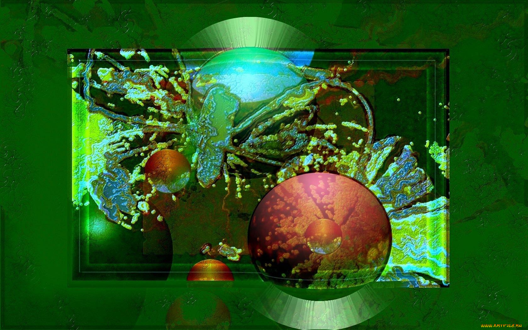 3д, графика, abstract, абстракции