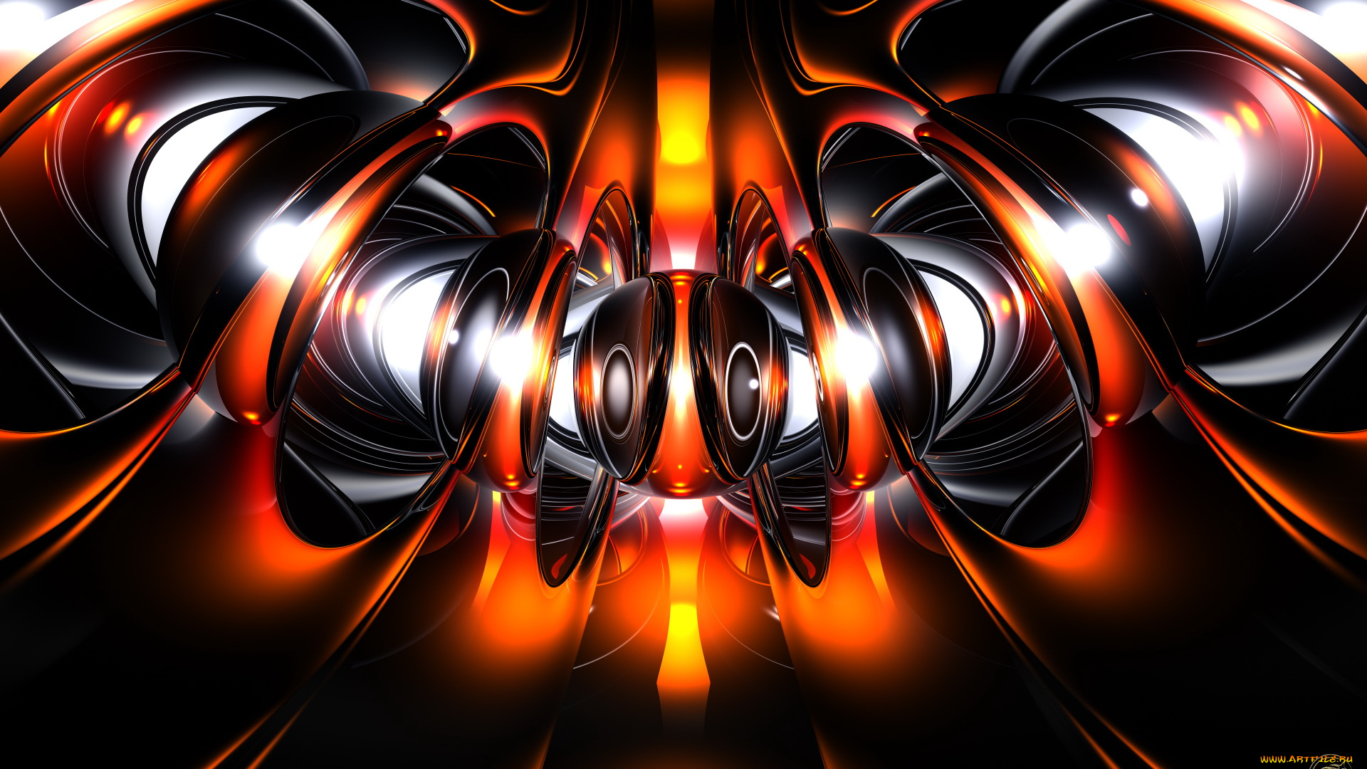 3д, графика, fractal, фракталы