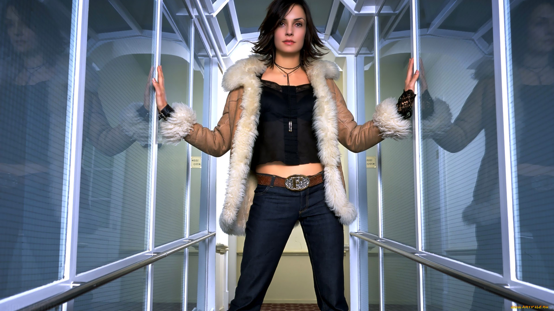 Famke, Janssen, девушки