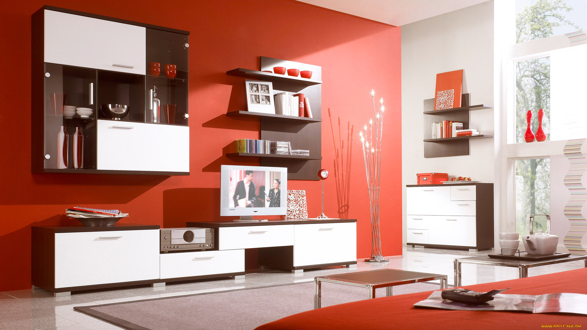 интерьер, гостиная