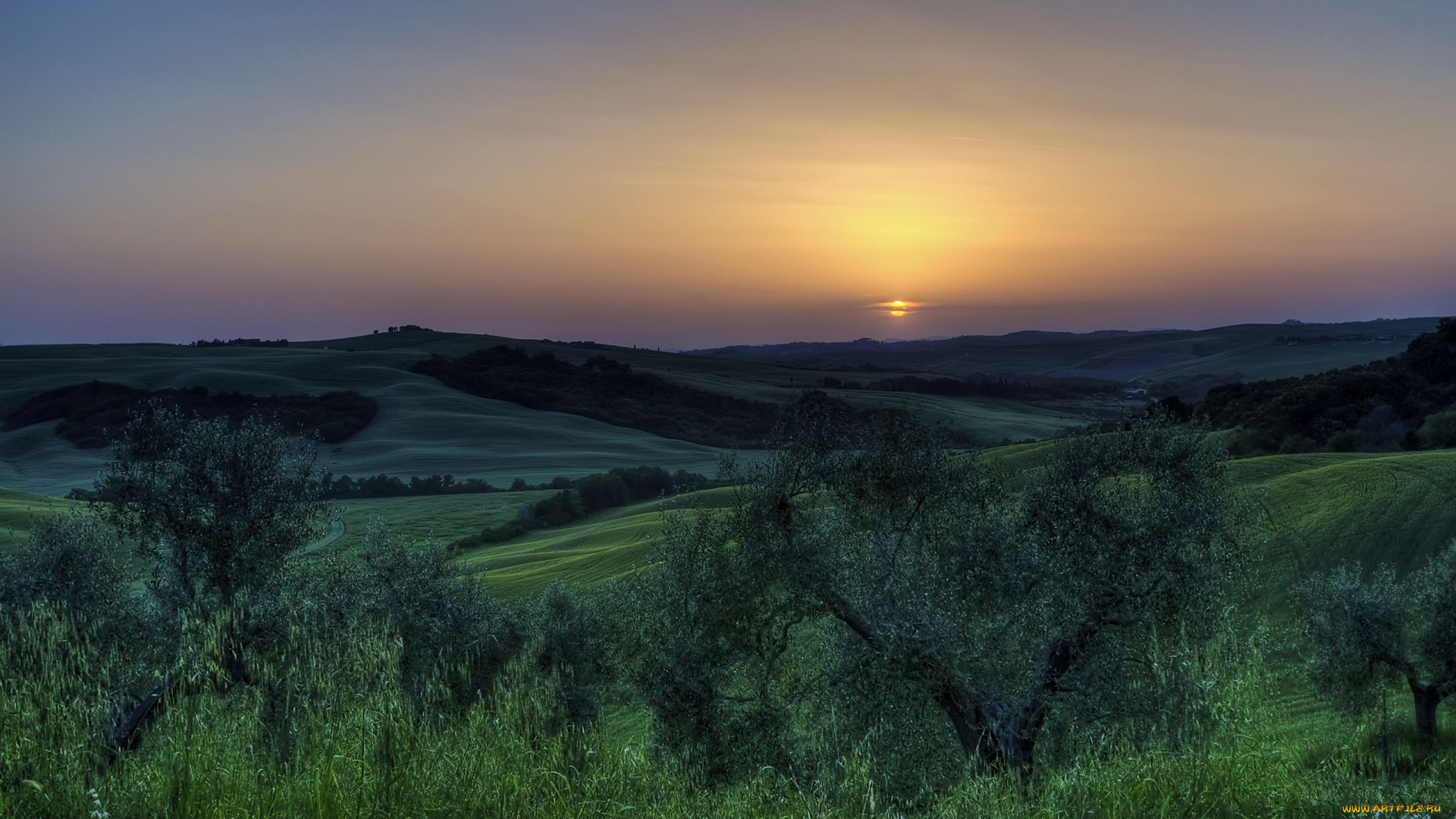 природа, восходы, закаты